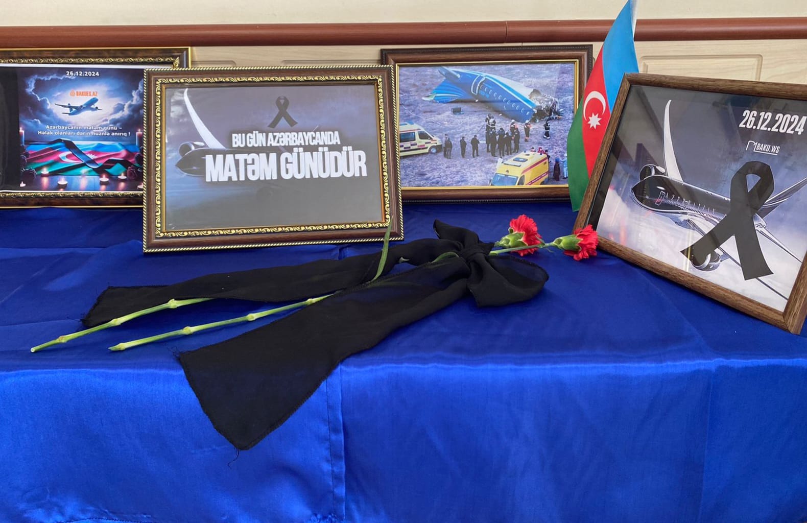 Naxçıvan məktəblərində təyyarə qəzasında həlak olanlarla bağlı guşələr yaradılıb