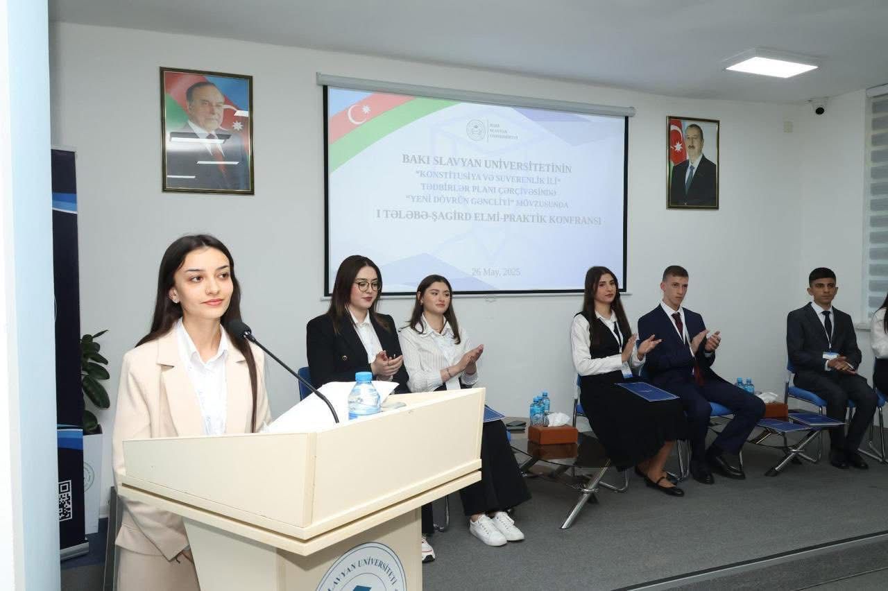 Naxçıvan məktəblisi BSU-nun rektorunun təşəbbüsü ilə elmi seminarda iştirak edib