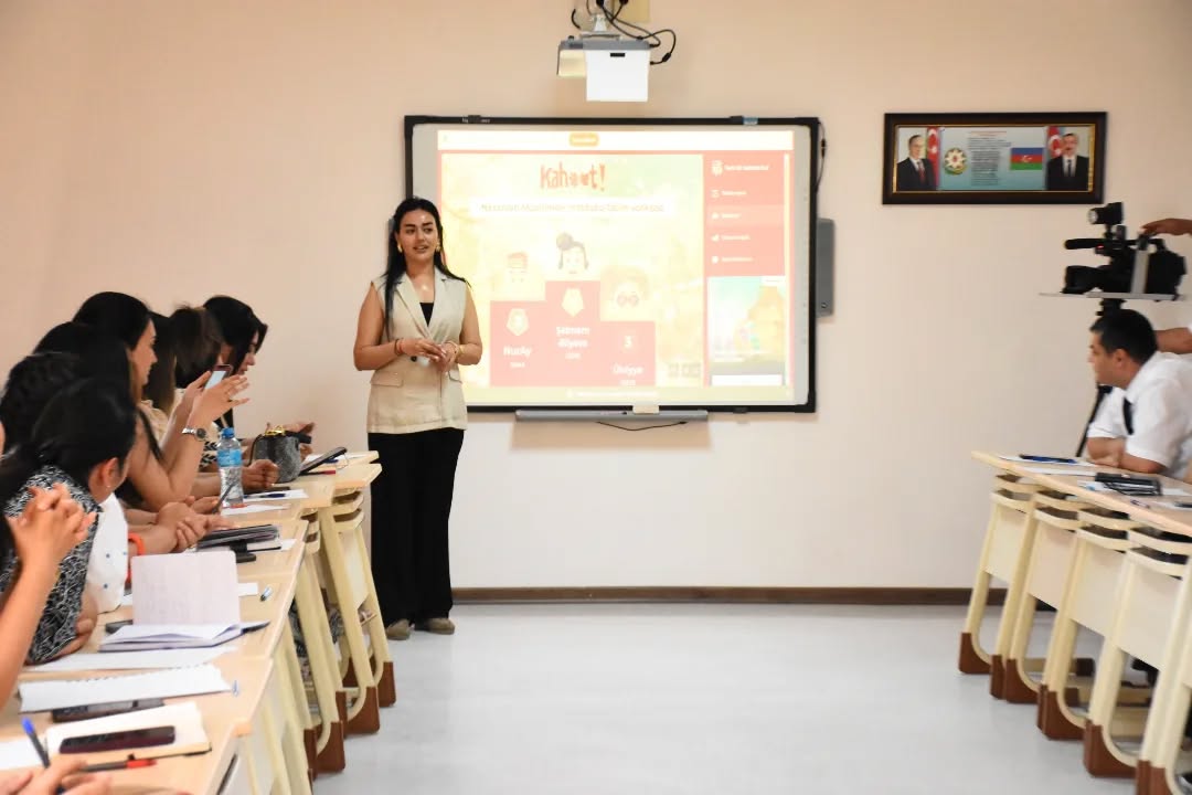 Naxçıvan Müəllimlər İnstitutunda süni intellektlə bağlı təlim keçirilib