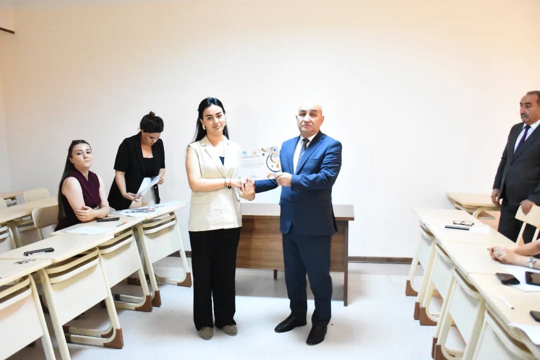 Naxçıvan Müəllimlər İnstitutunda süni intellektlə bağlı təlim keçirilib