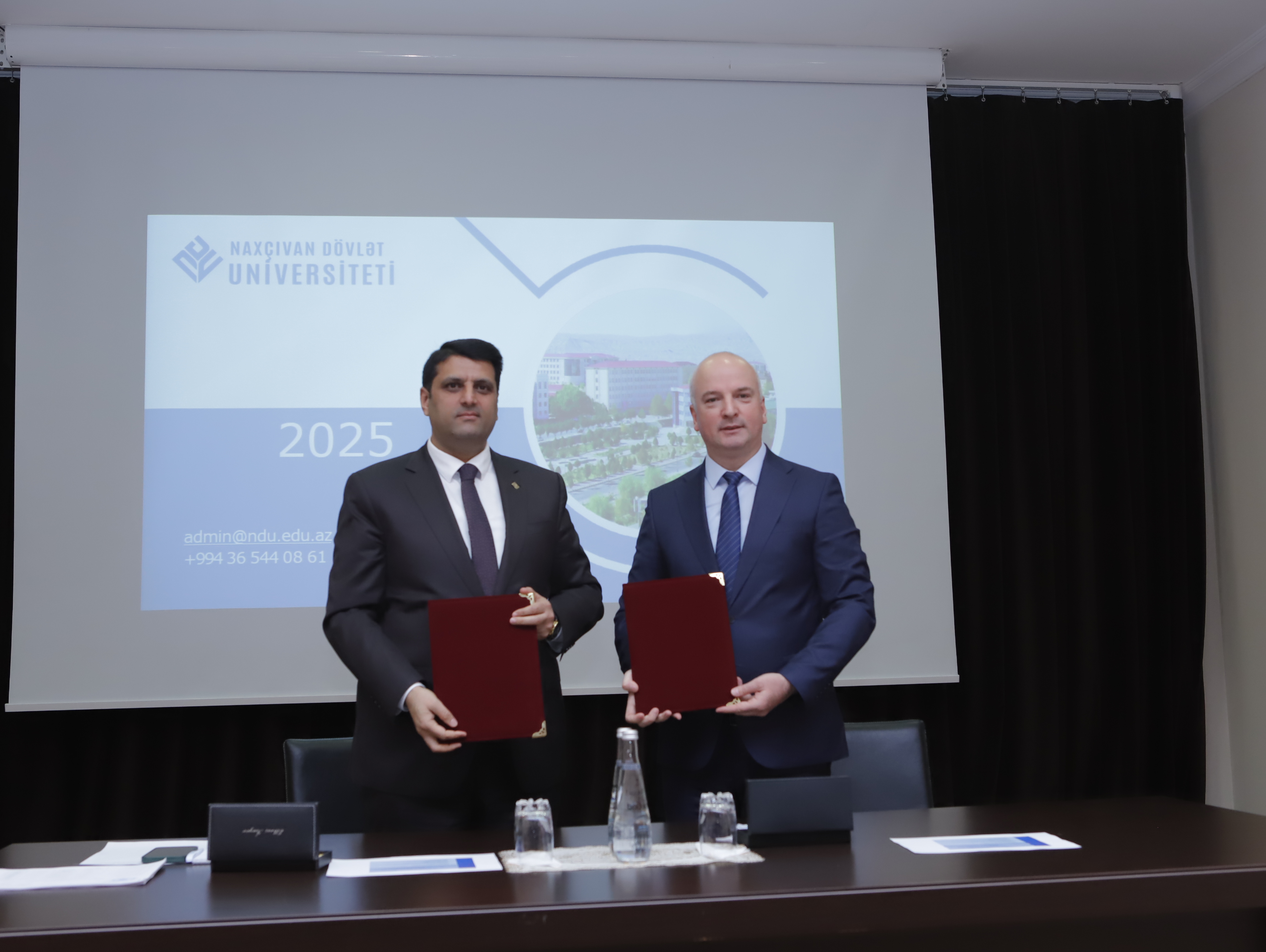 Naxçıvan Muxtar Respublikası Təhsil Nazirliyi və NDU arasında əməkdaşlıq görüşü keçirilib 