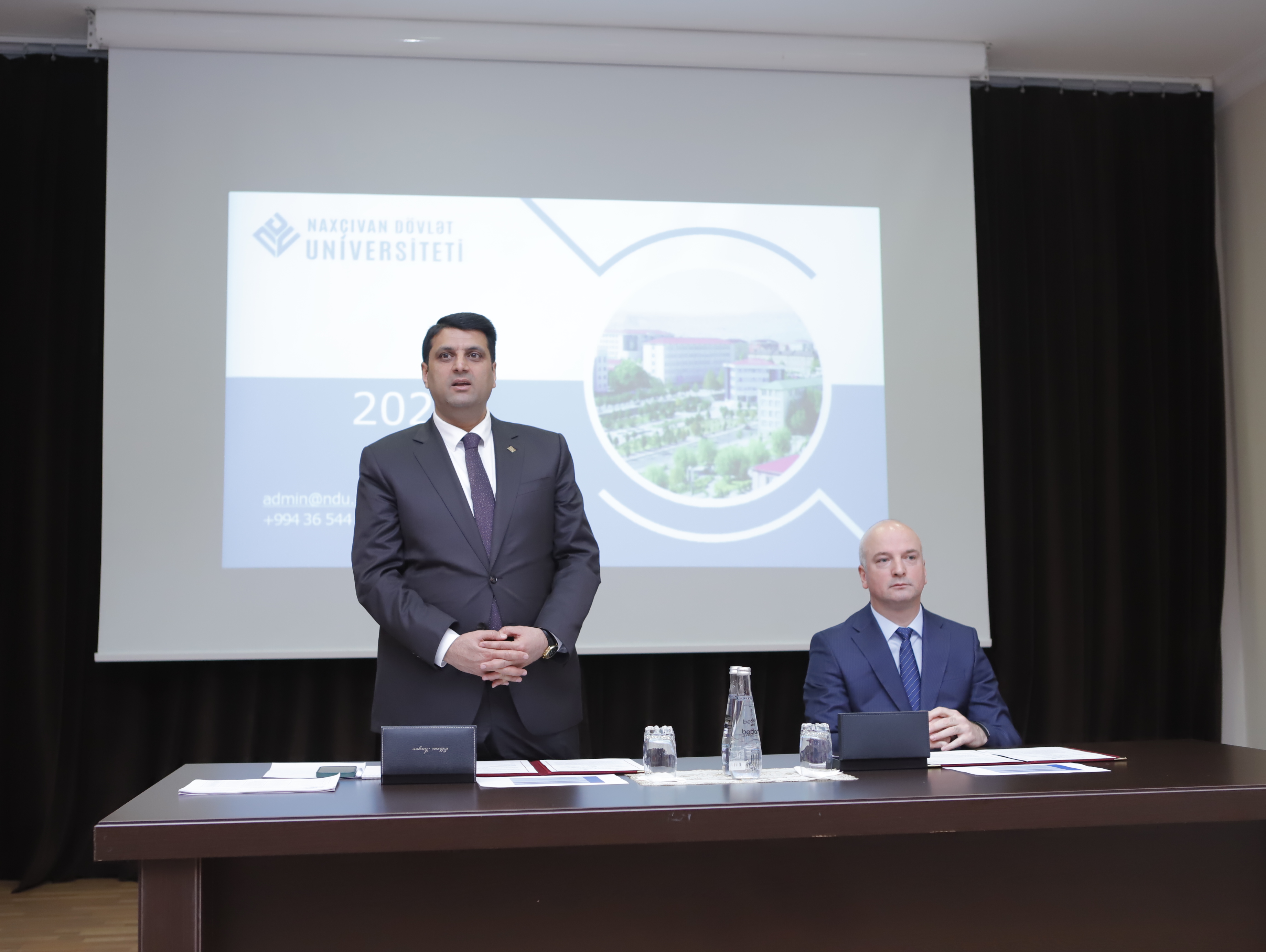 Naxçıvan Muxtar Respublikası Təhsil Nazirliyi və NDU arasında əməkdaşlıq görüşü keçirilib