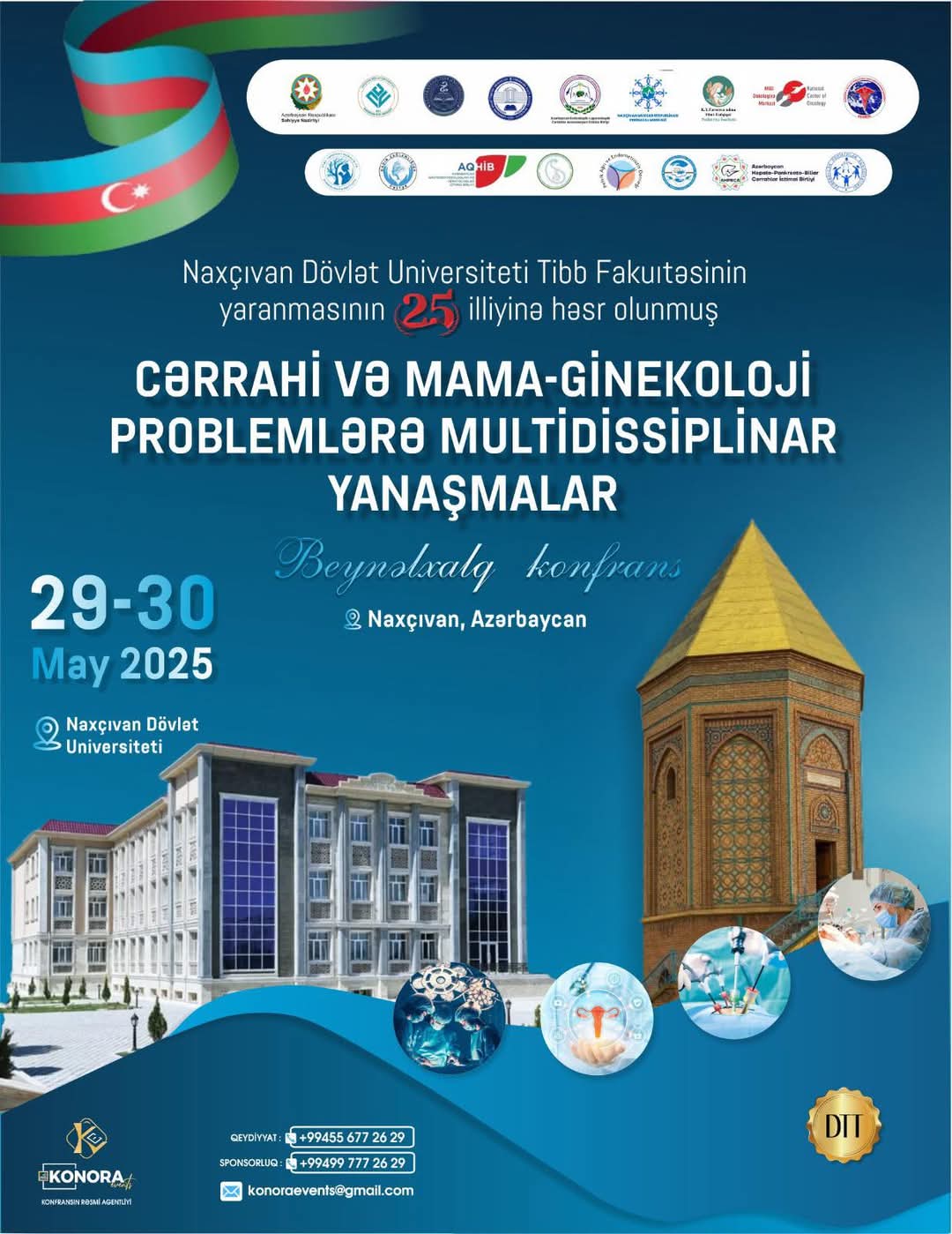 Naxçıvanda beynəlxalq elmi-praktik konfrans keçiriləcək 