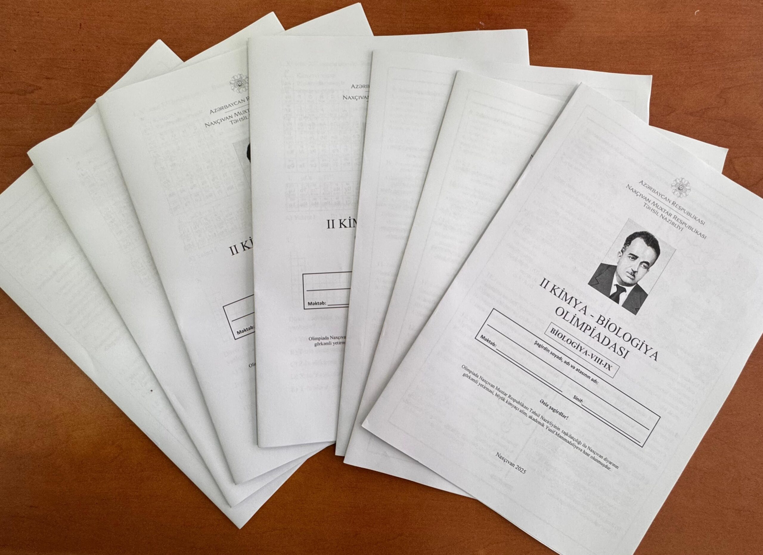 Naxçıvanda II Kimya-Biologiya Olimpiadasının rayon turu keçirilib 