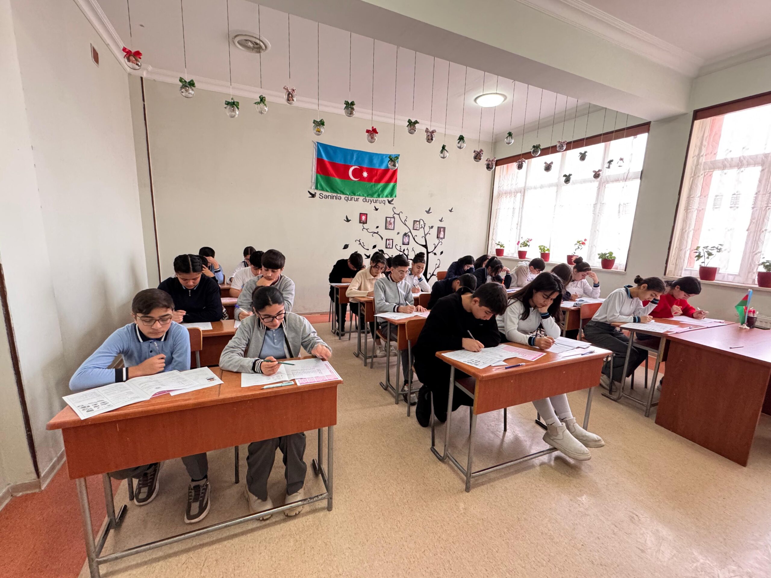 Naxçıvanda II Kimya-Biologiya Olimpiadasının rayon turu keçirilib