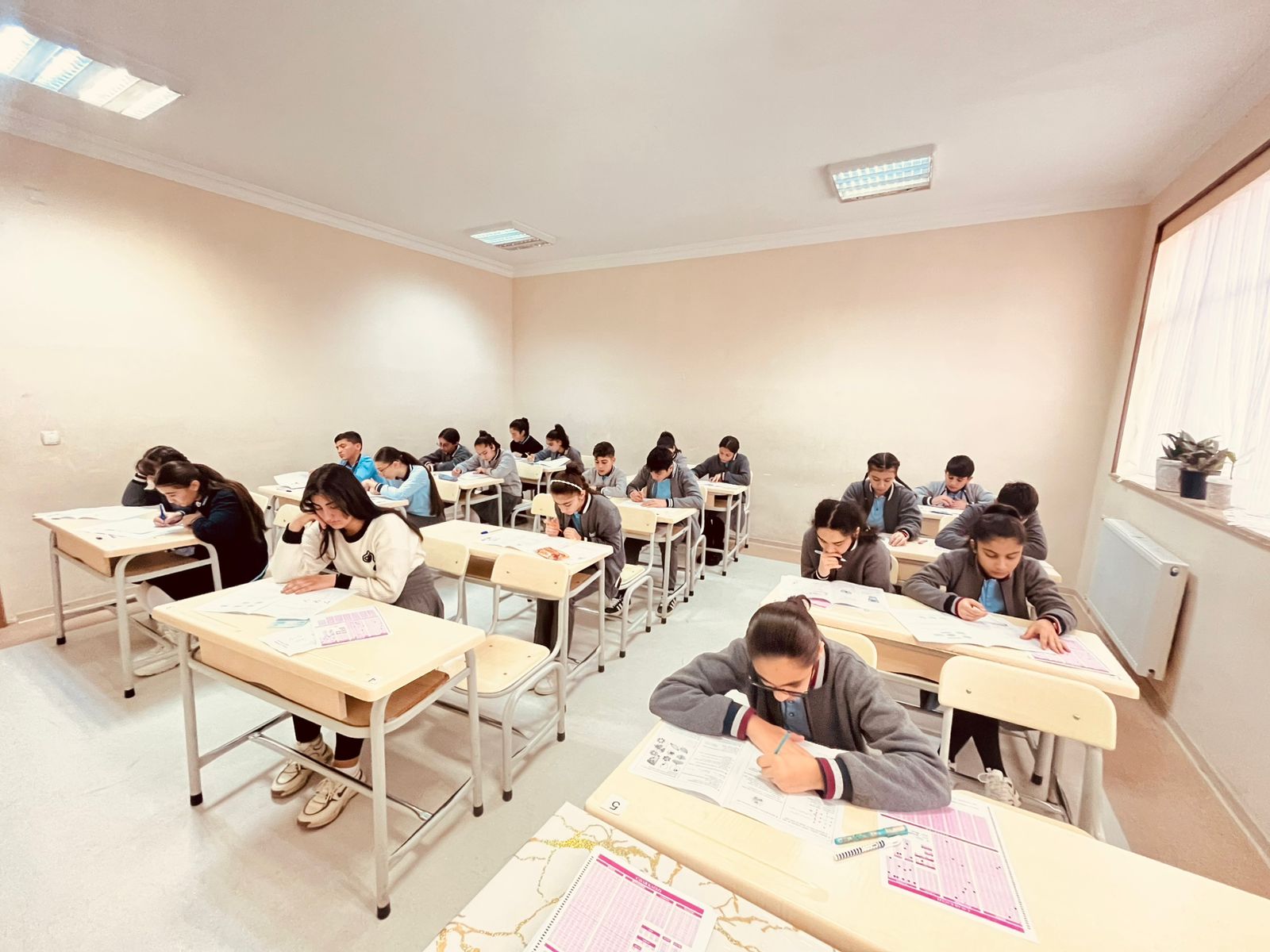 Naxçıvanda II Kimya-Biologiya Olimpiadasının rayon turu keçirilib