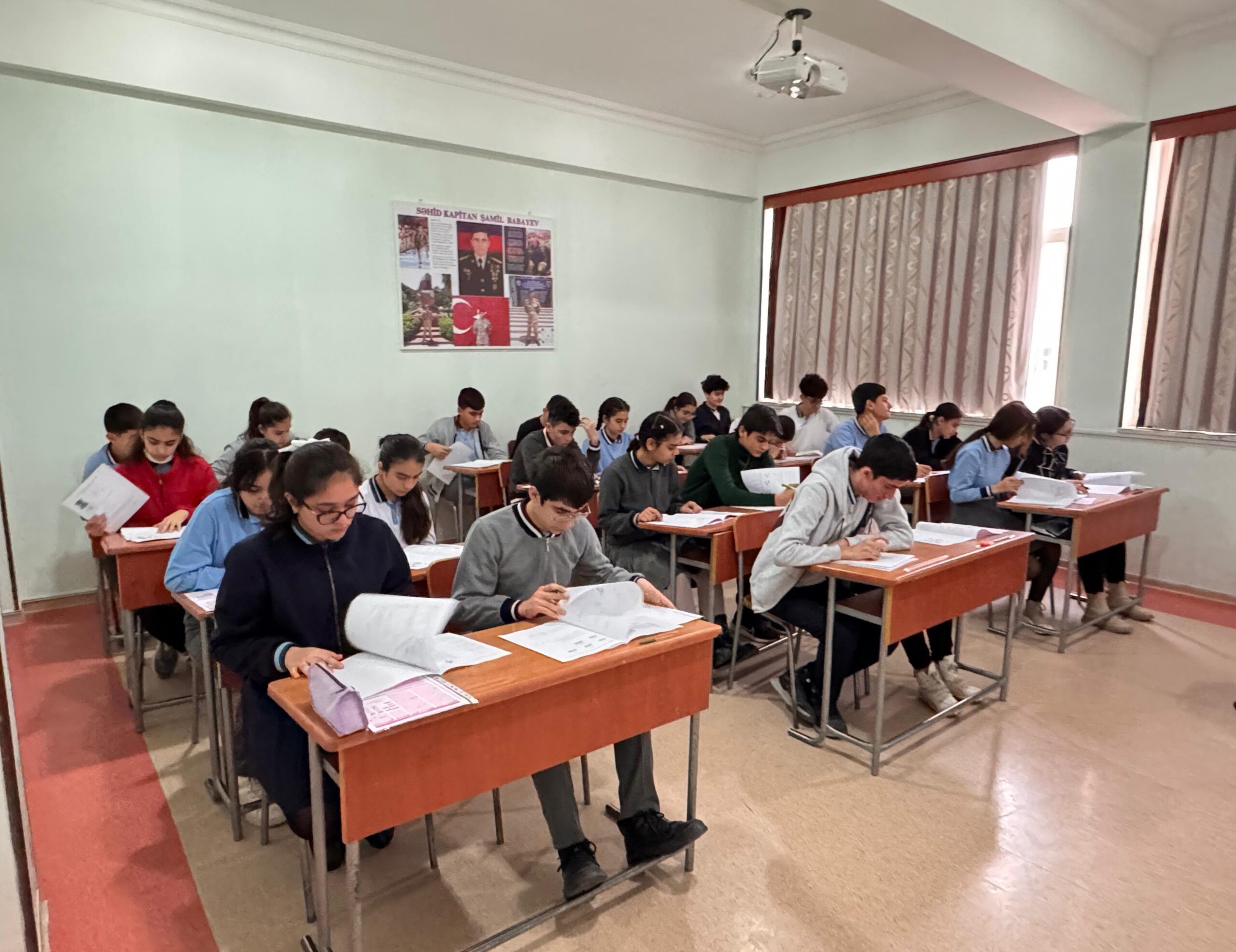 Naxçıvanda II Kimya-Biologiya Olimpiadasının rayon turu keçirilib