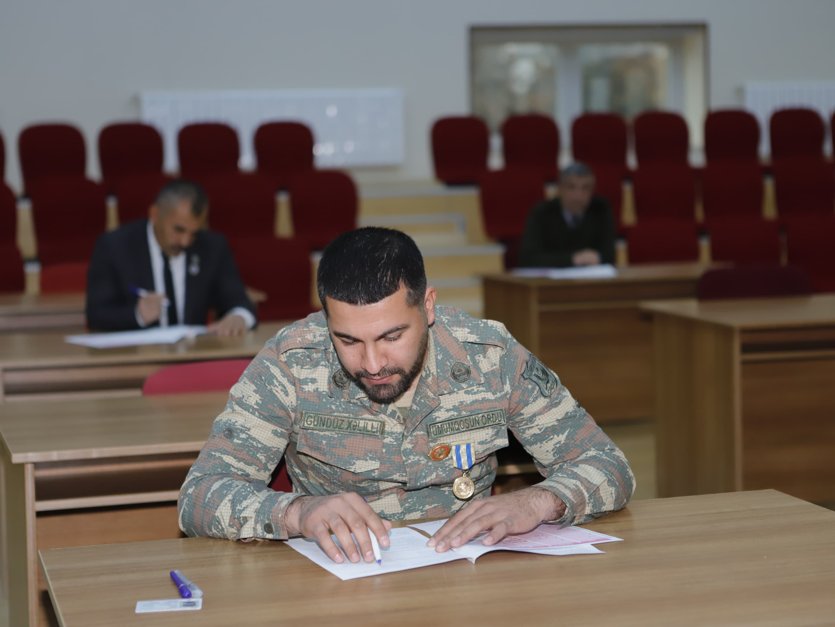 Naxçıvanda ilk dəfə gənclərin çağrışaqədərki hazırlığı rəhbəri vəzifəsinə işə qəbul müsabiqəsi keçirilib