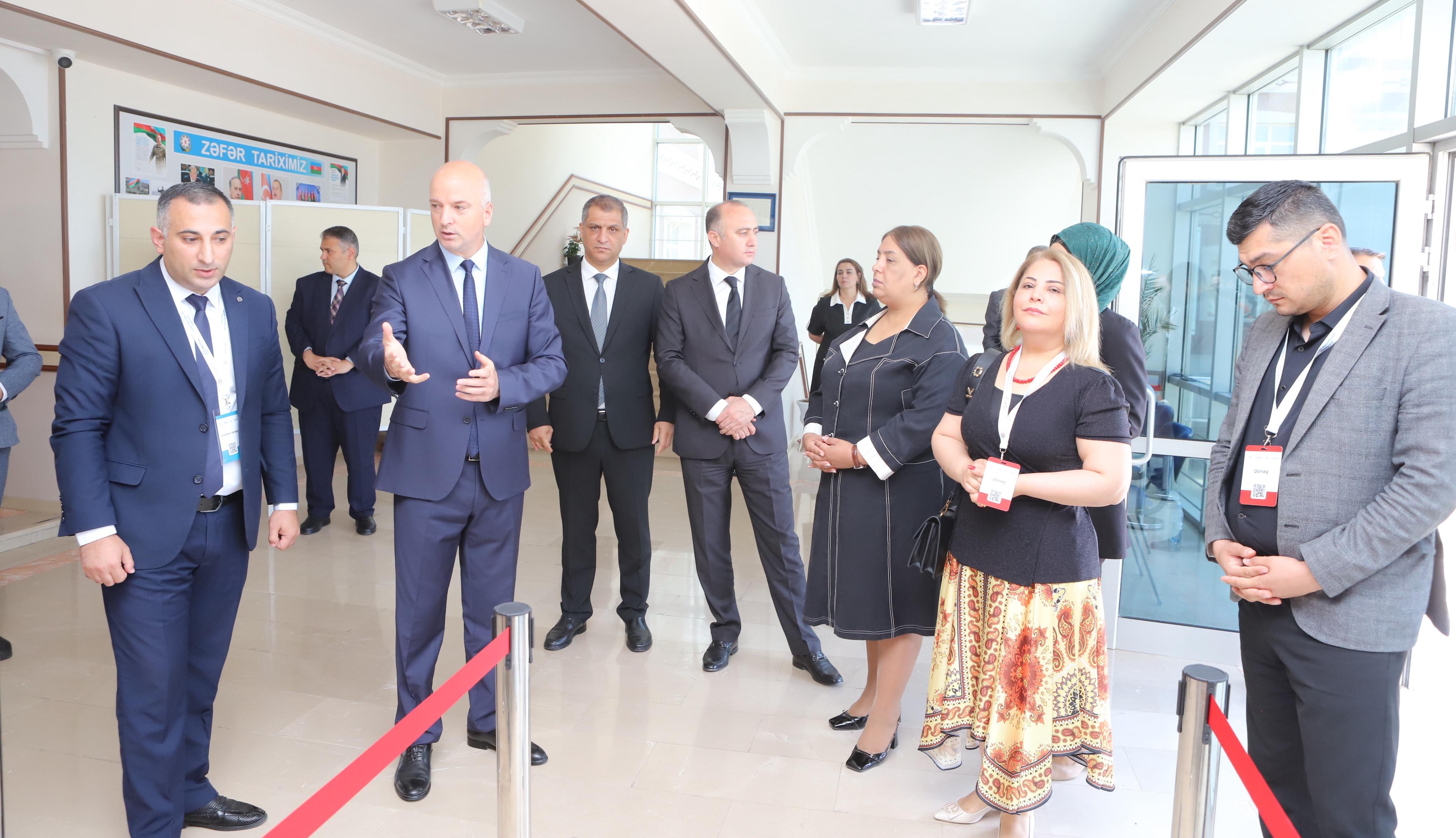 Naxçıvanda İmtahan Mərkəzinə infotur olub 
