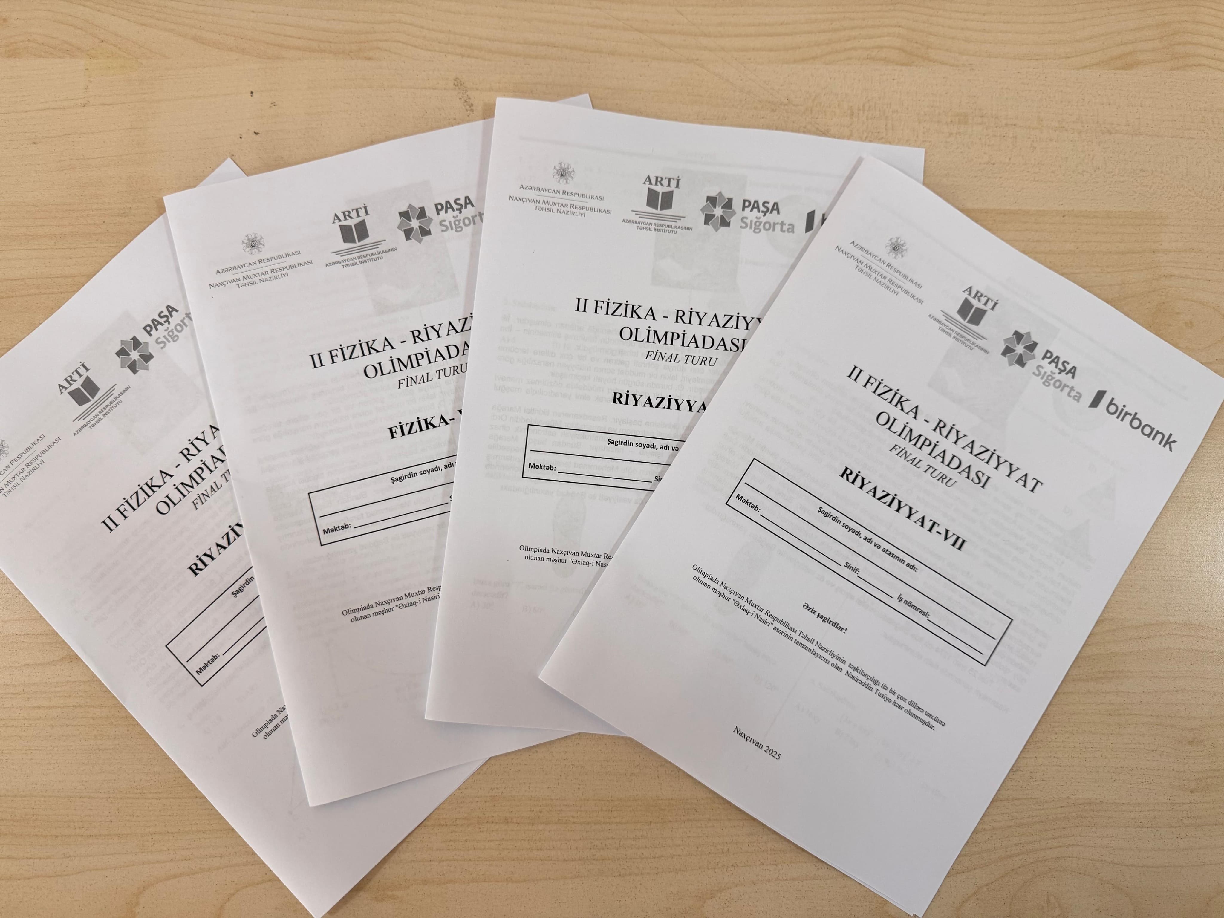 Naxçıvanda Nəsirəddin Tusi adına II fizika-riyaziyyat olimpiadasının final turu keçirilib