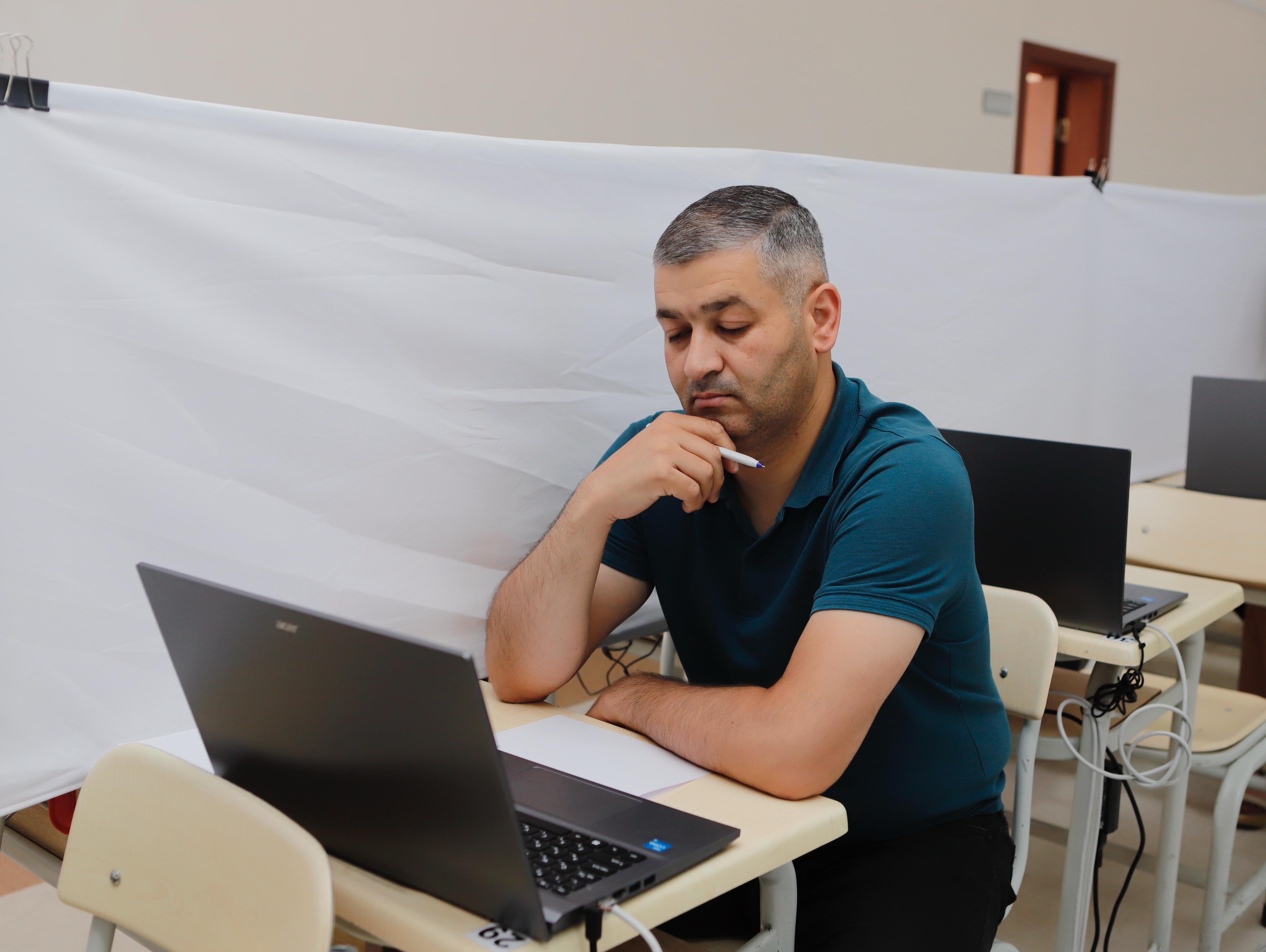 Naxçıvanda sertifikatlaşdırma imtahanında davamiyyət 97 faiz olub