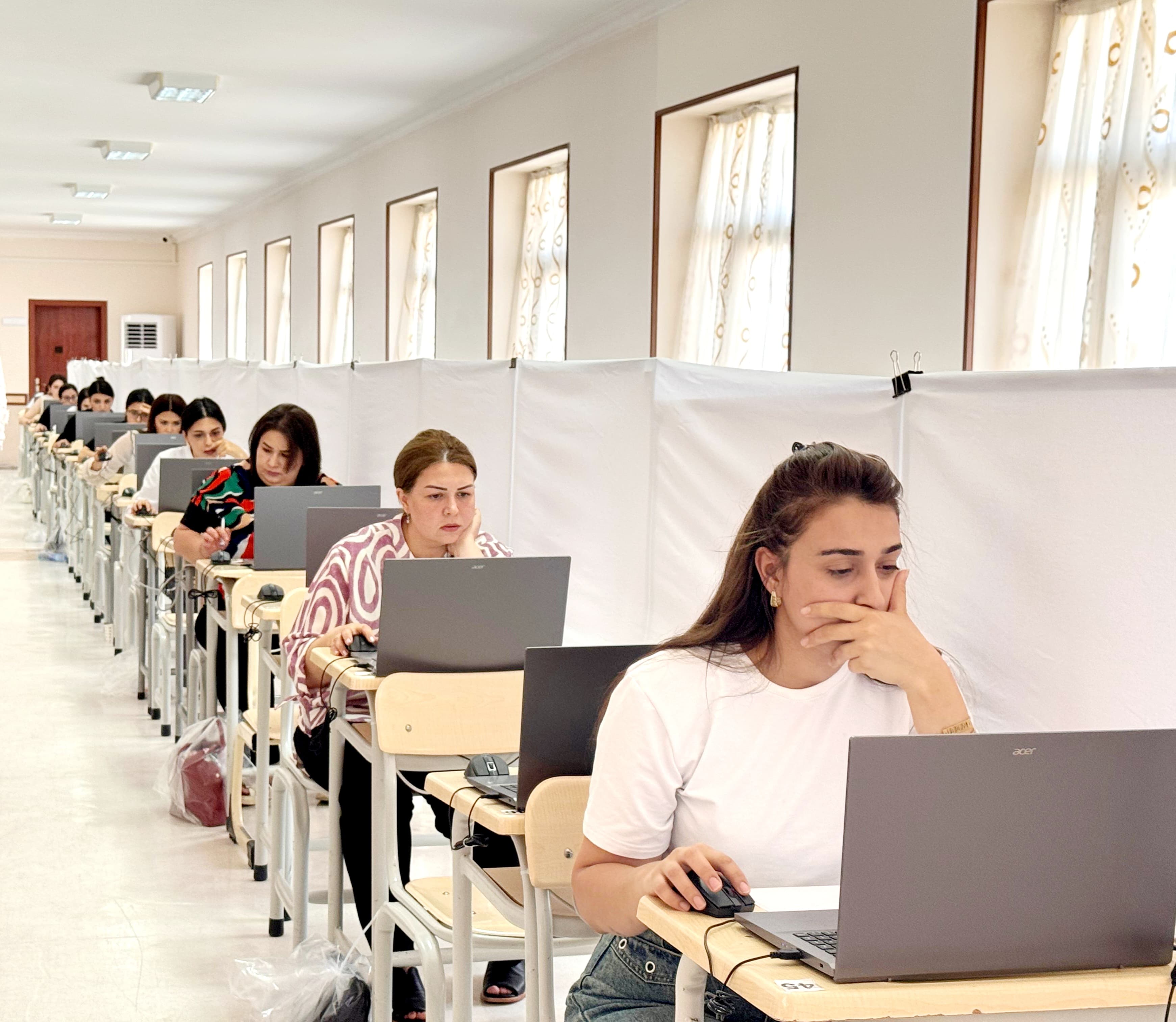 Naxçıvanda sertifikatlaşdırma imtahanında davamiyyət 98 faizi ötüb 