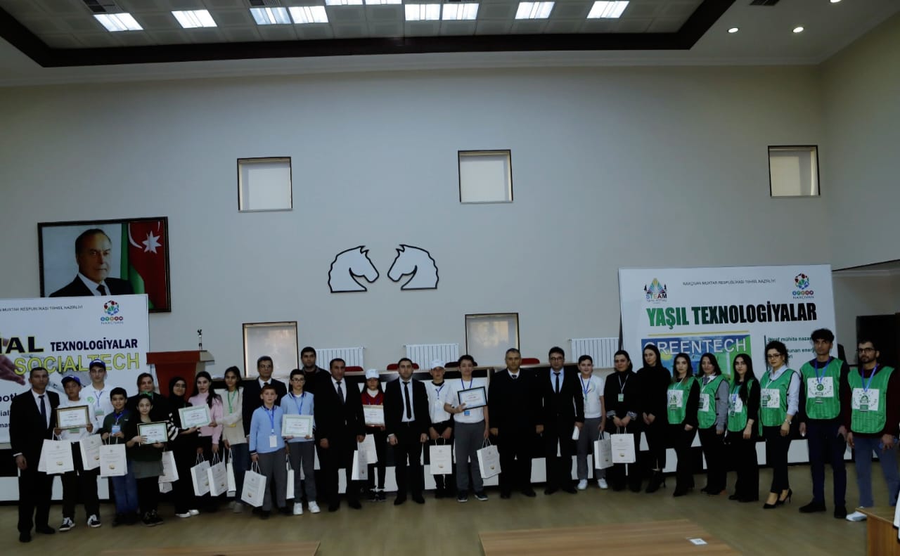 Naxçıvanda “Yaşıl texnologiyalar” müsabiqəsi keçirilib 
