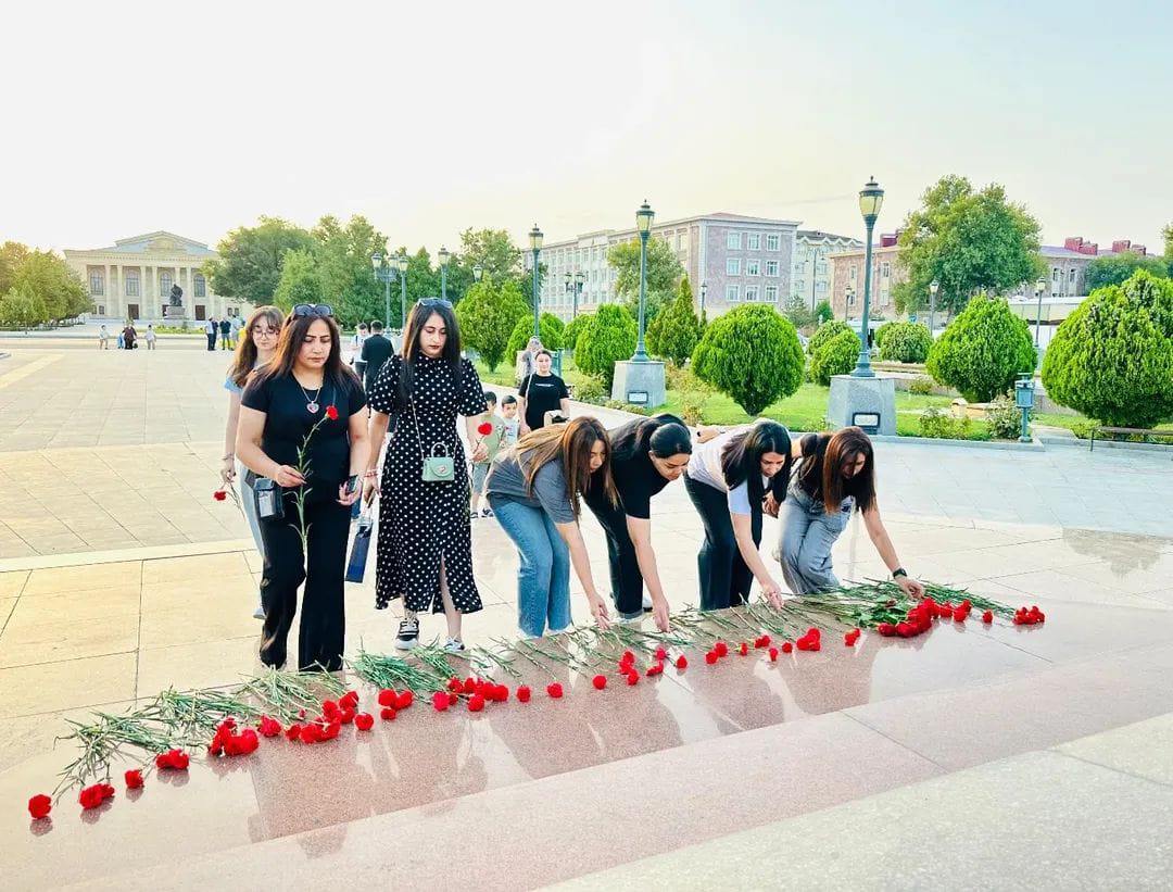 Naxçıvandan olan şəhid övladları Şuşaya səfər ediblər