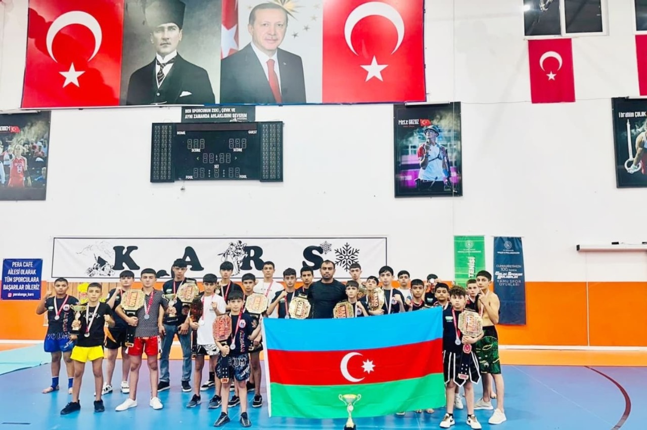 Naxçıvanın kikboksçuları Türkiyədən 23 medalla qayıtdılar: 16-sı qızıldır 
