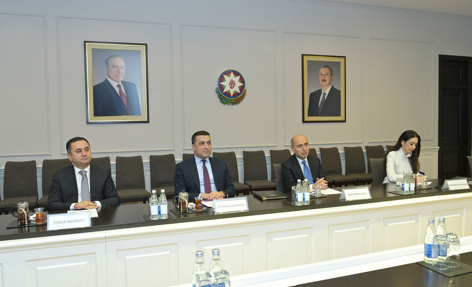 Nazir Asiya İnkişaf Bankının Azərbaycan üzrə ölkə direktoru ilə görüşüb