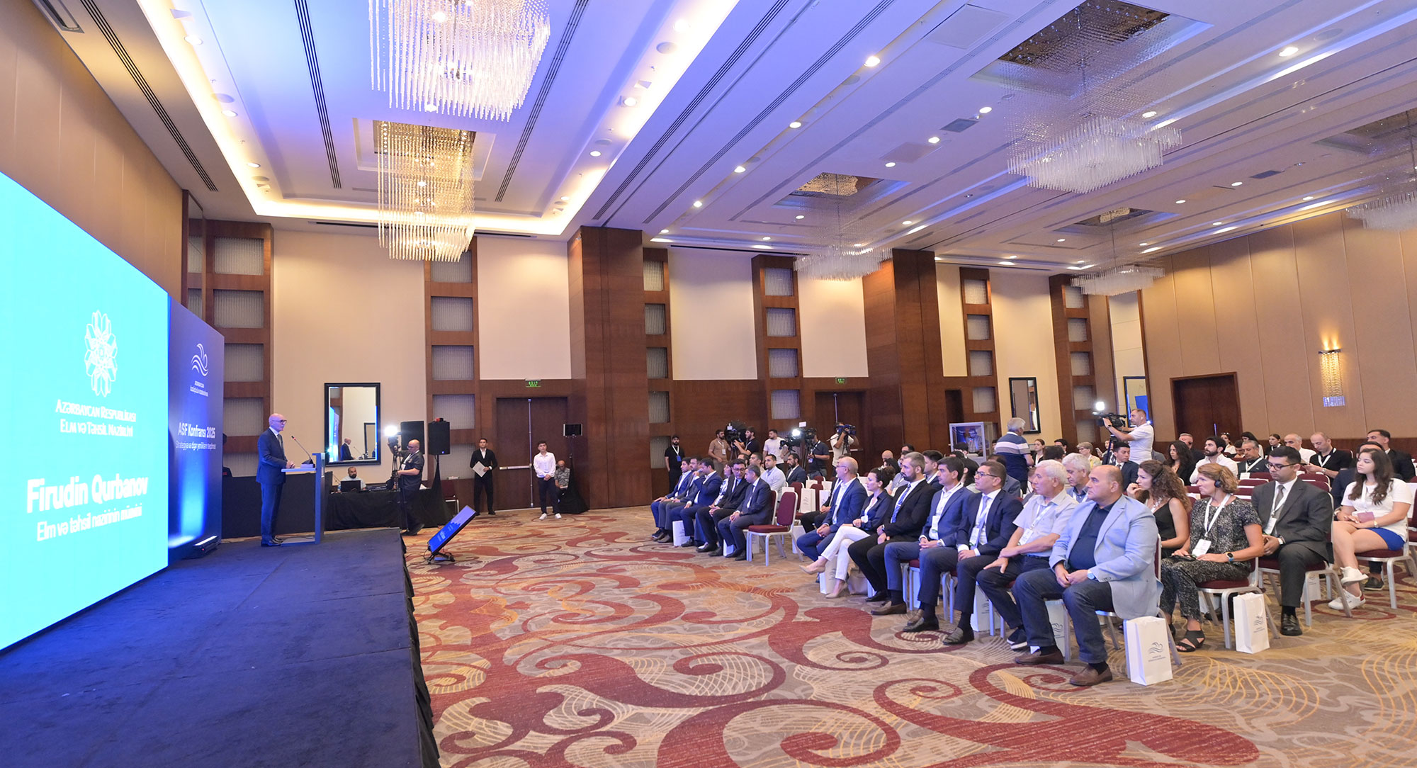 Nazir müavini Azərbaycan Üzgüçülük Federasiyasının konfransında iştirak edib