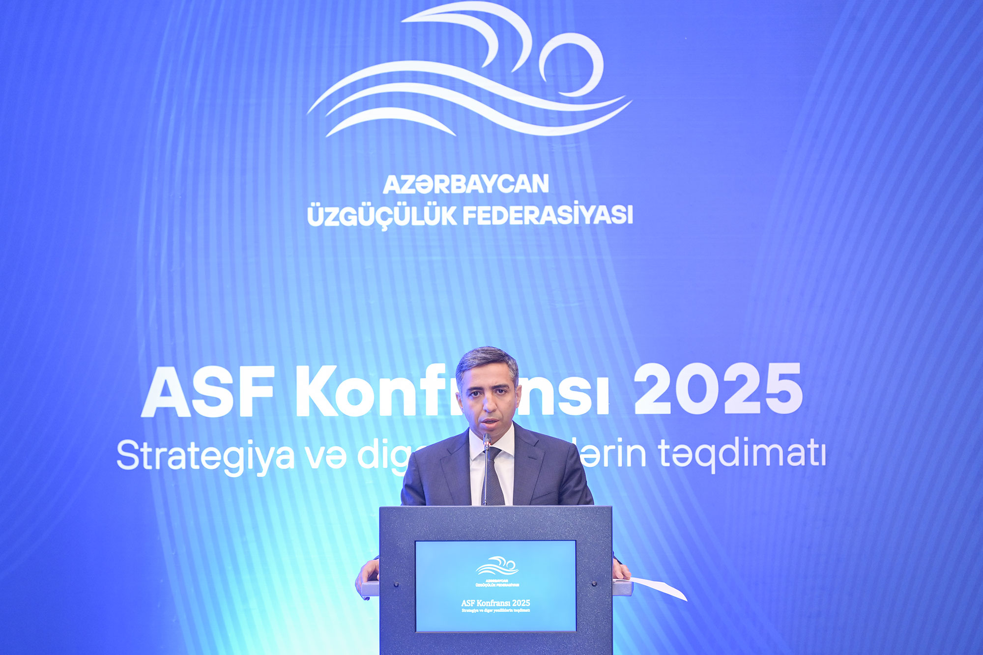 Nazir müavini Azərbaycan Üzgüçülük Federasiyasının konfransında iştirak edib