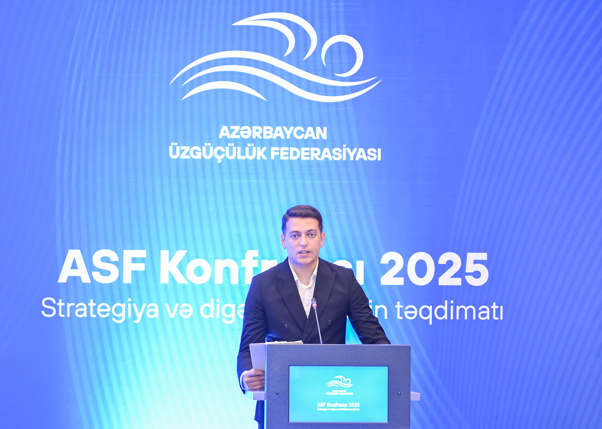 Nazir müavini Azərbaycan Üzgüçülük Federasiyasının konfransında iştirak edib