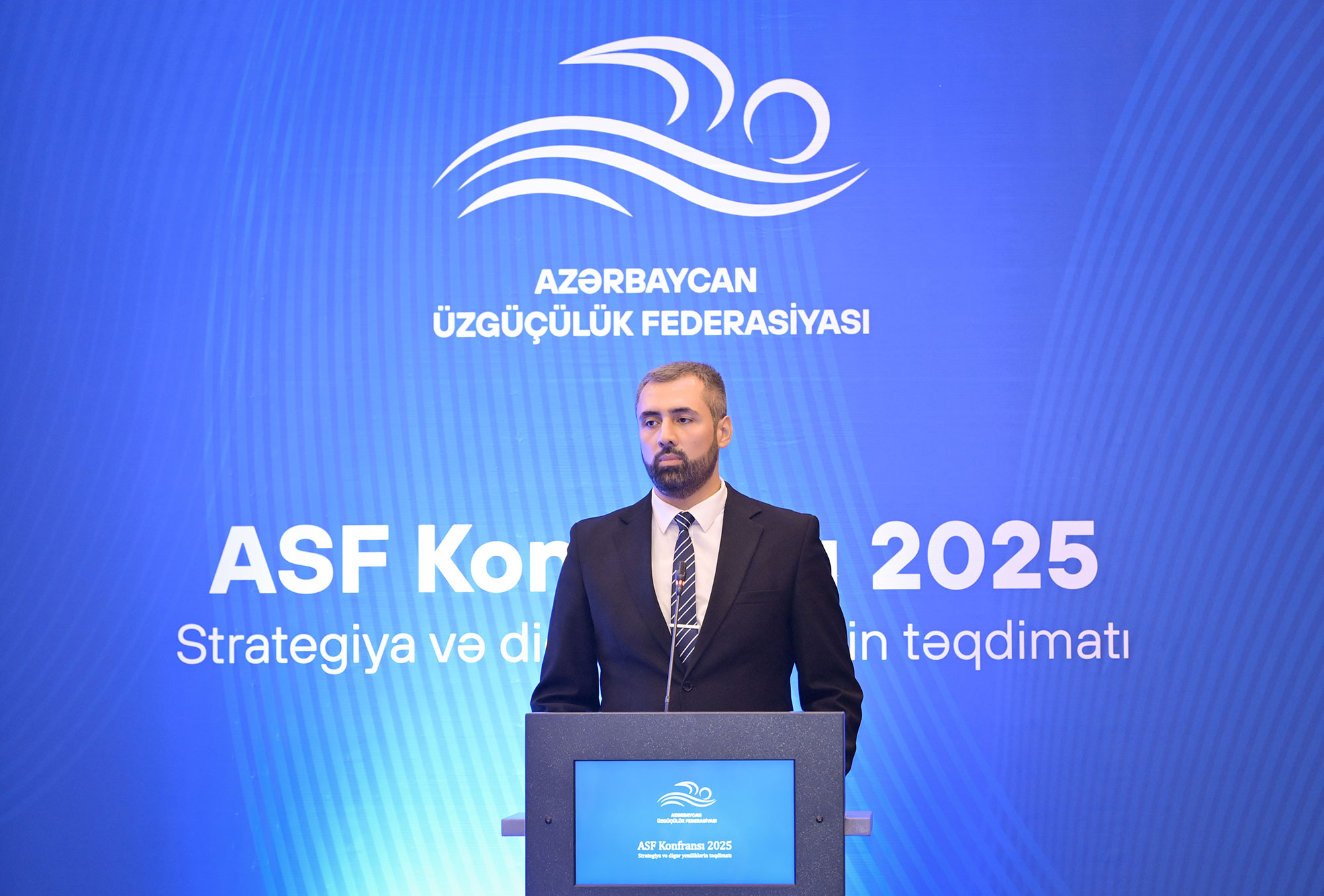 Nazir müavini Azərbaycan Üzgüçülük Federasiyasının konfransında iştirak edib