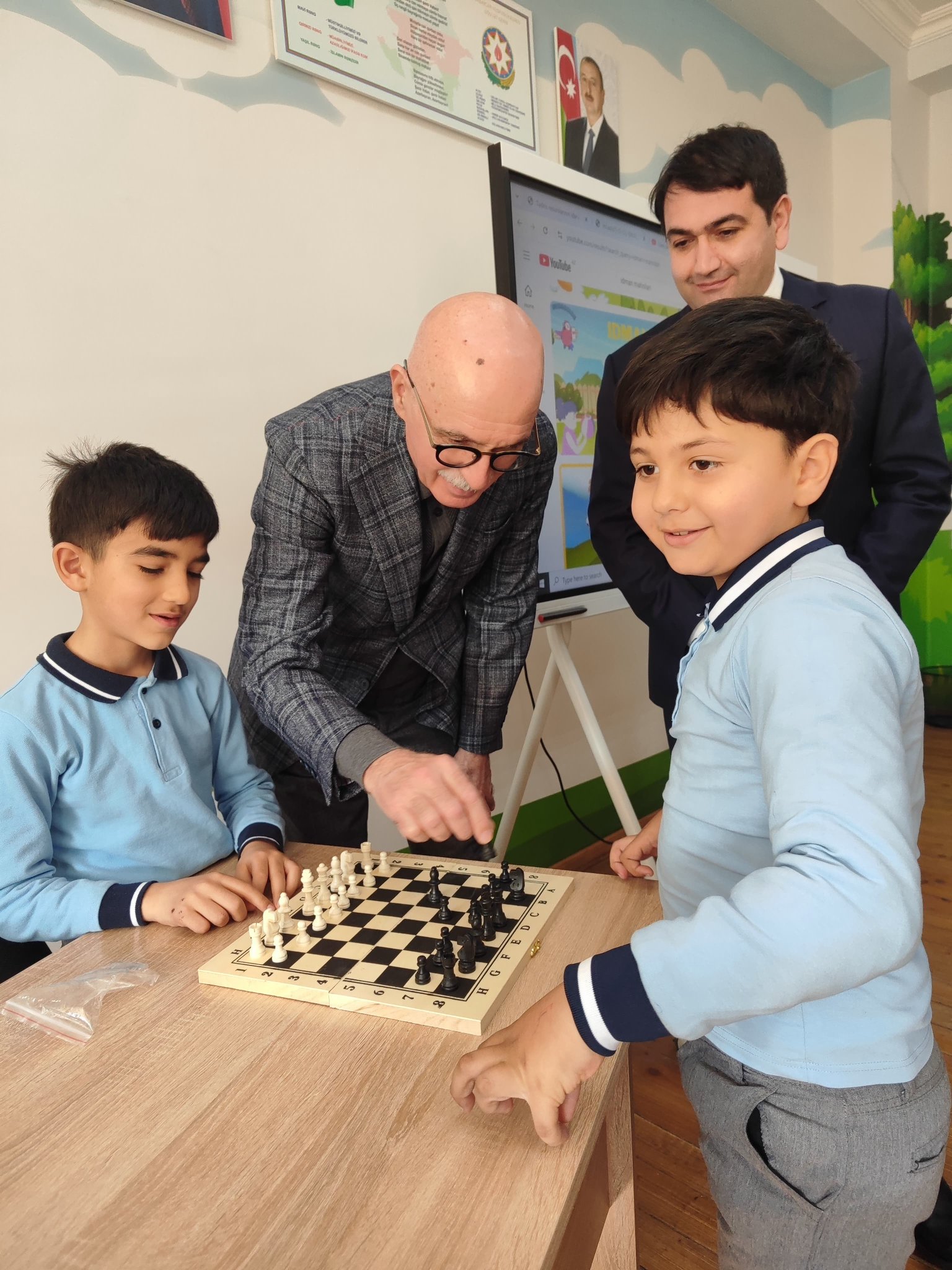 Nazir müavini Firudin Qurbanov Ağalı və Cəbrayılda tədris prosesi ilə tanış olub