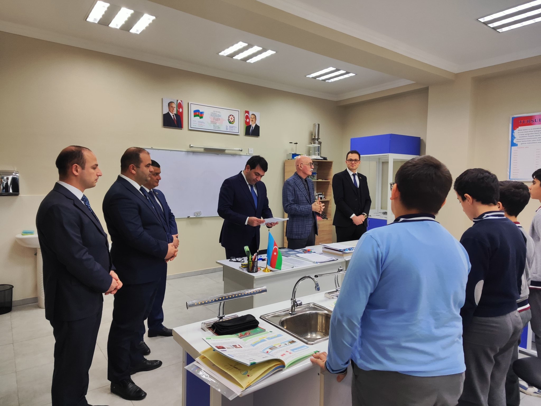 Nazir müavini Firudin Qurbanov Ağalı və Cəbrayılda tədris prosesi ilə tanış olub