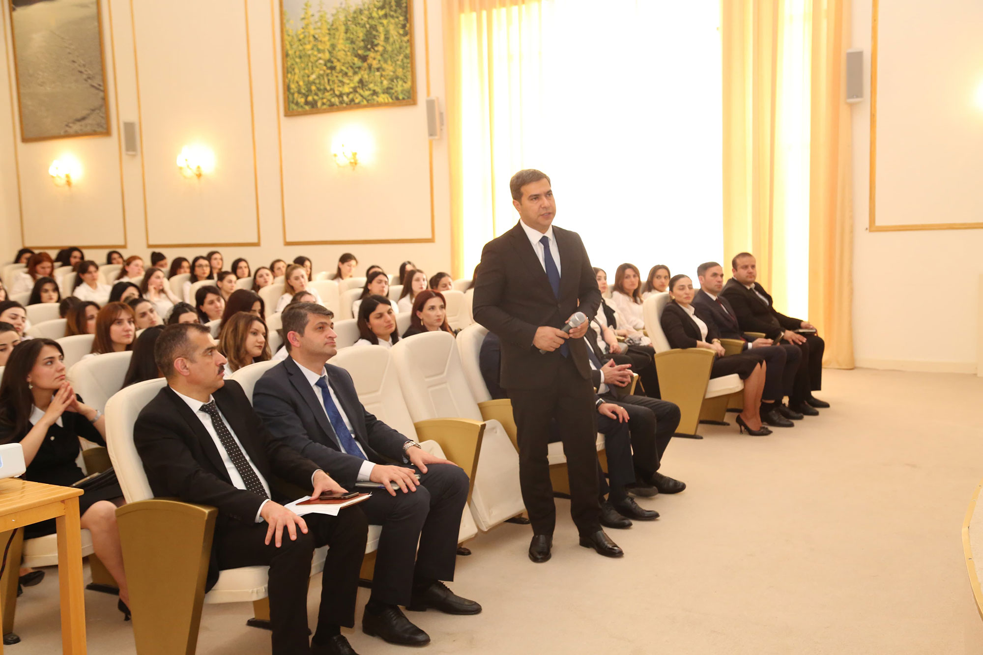 Nazir müavini Firudin Qurbanov Göygöldə olub