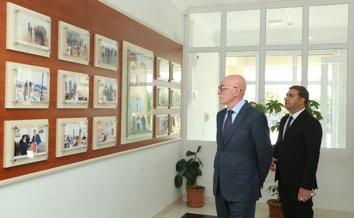 Nazir müavini Firudin Qurbanov Göygöldə olub