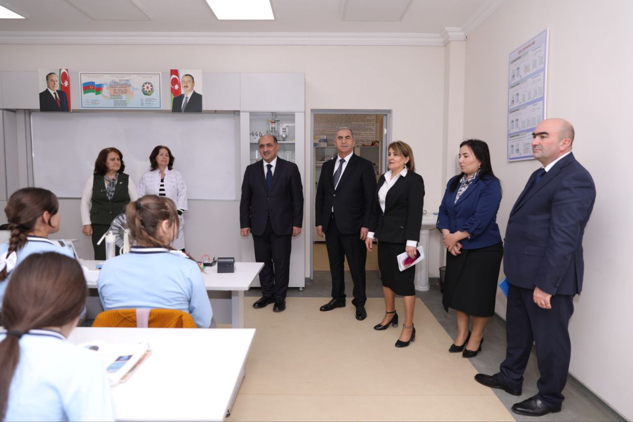 Nazir müavini İdris İsayev Hacıqabulda olub 