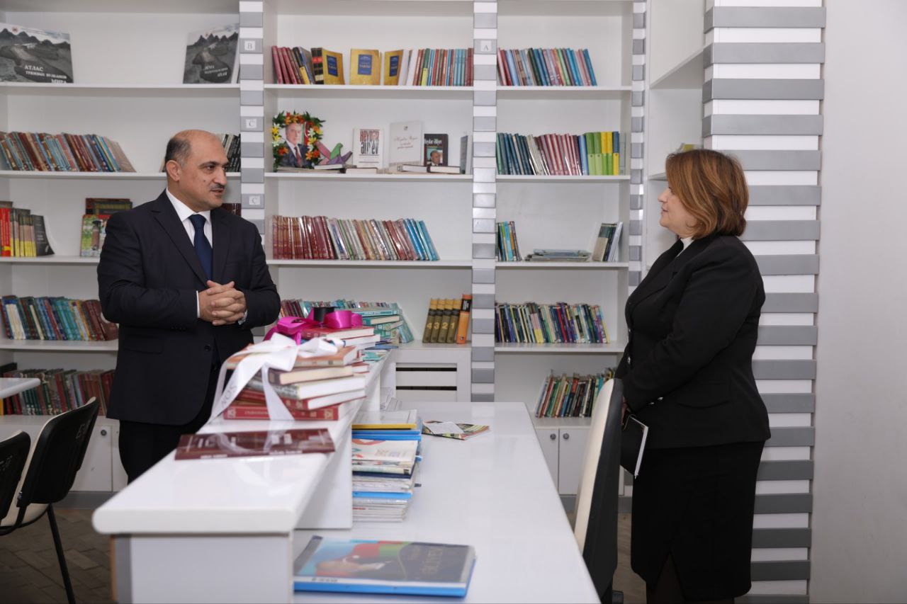 Nazir müavini İdris İsayev Hacıqabulda olub