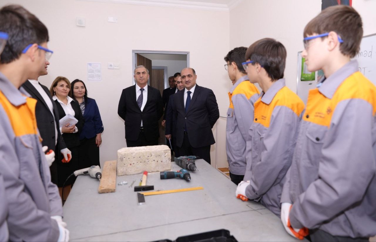 Nazir müavini İdris İsayev Hacıqabulda olub