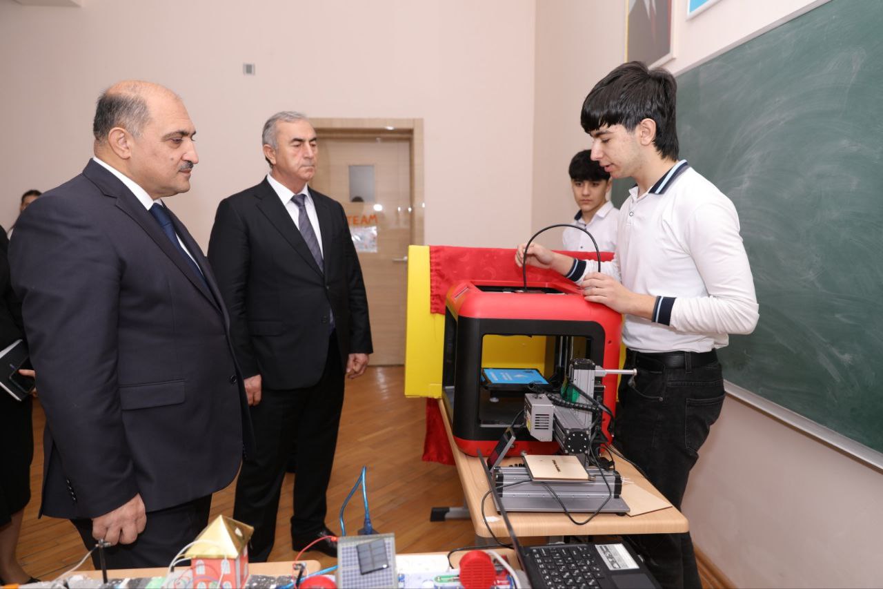 Nazir müavini İdris İsayev Hacıqabulda olub