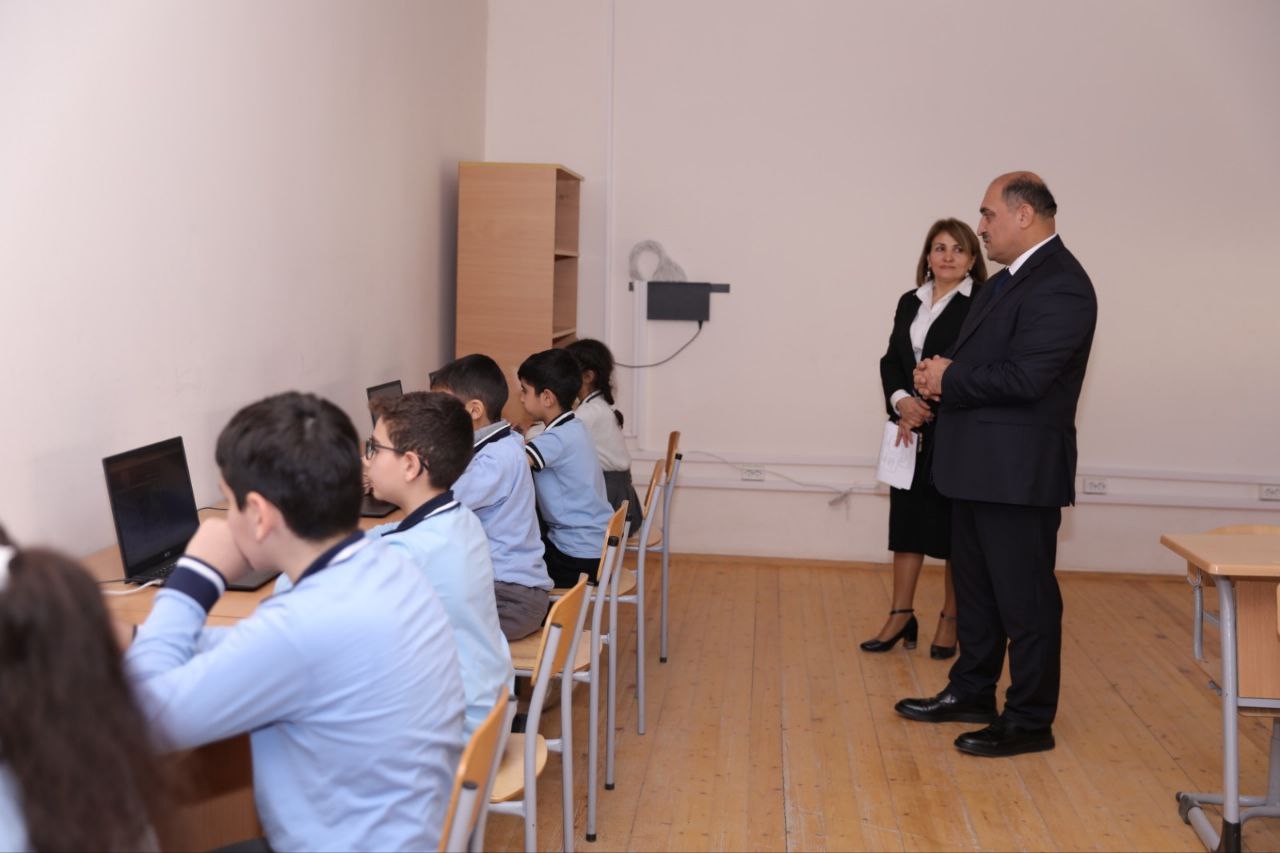 Nazir müavini İdris İsayev Hacıqabulda olub