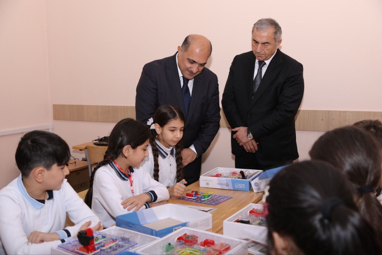 Nazir müavini İdris İsayev Hacıqabulda olub