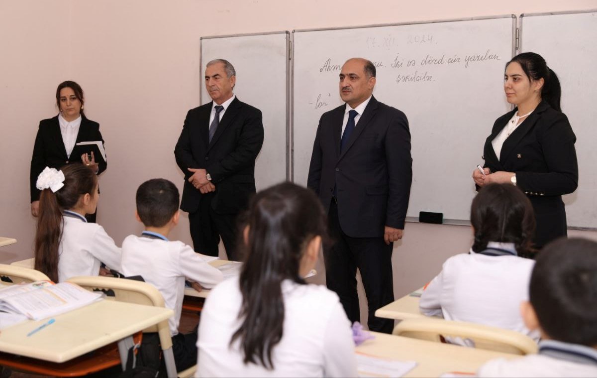 Nazir müavini İdris İsayev Hacıqabulda olub