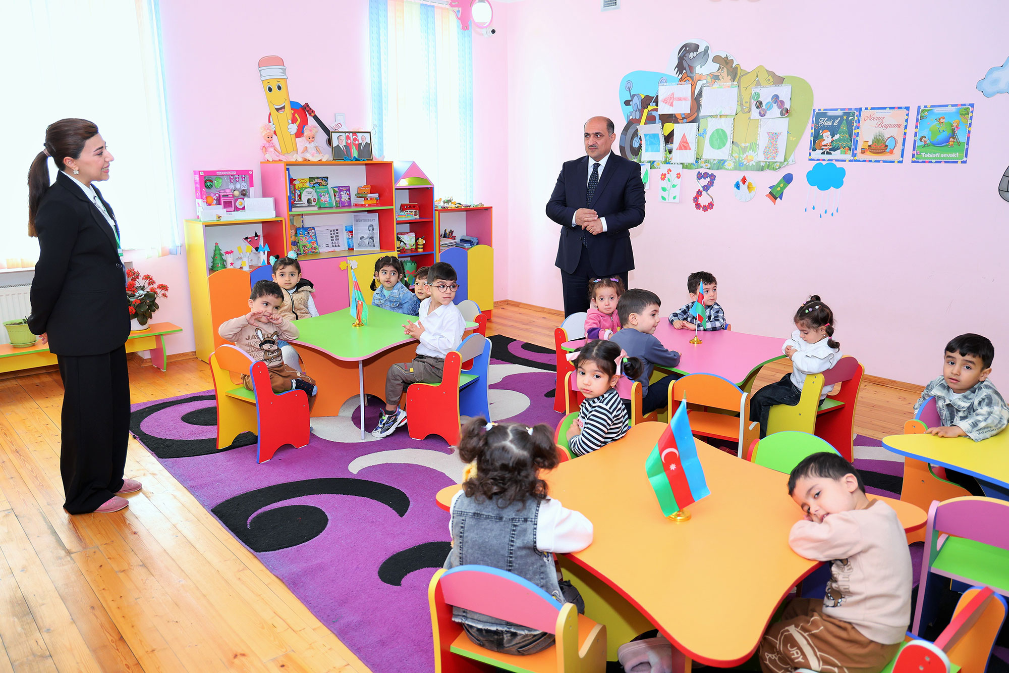 Nazir müavini İdris İsayev Kürdəmirdə olub