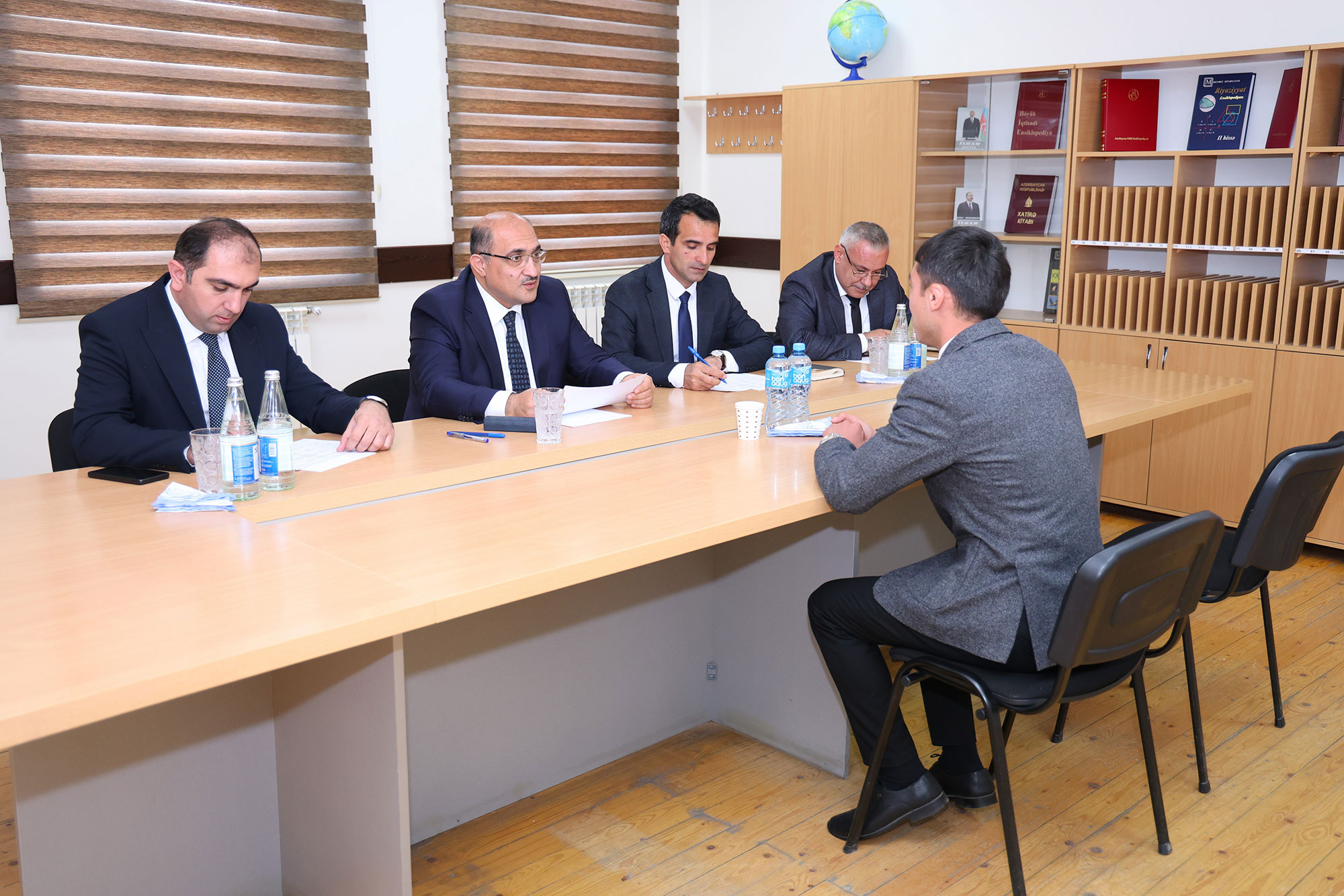 Nazir müavini İdris İsayev Kürdəmirdə olub