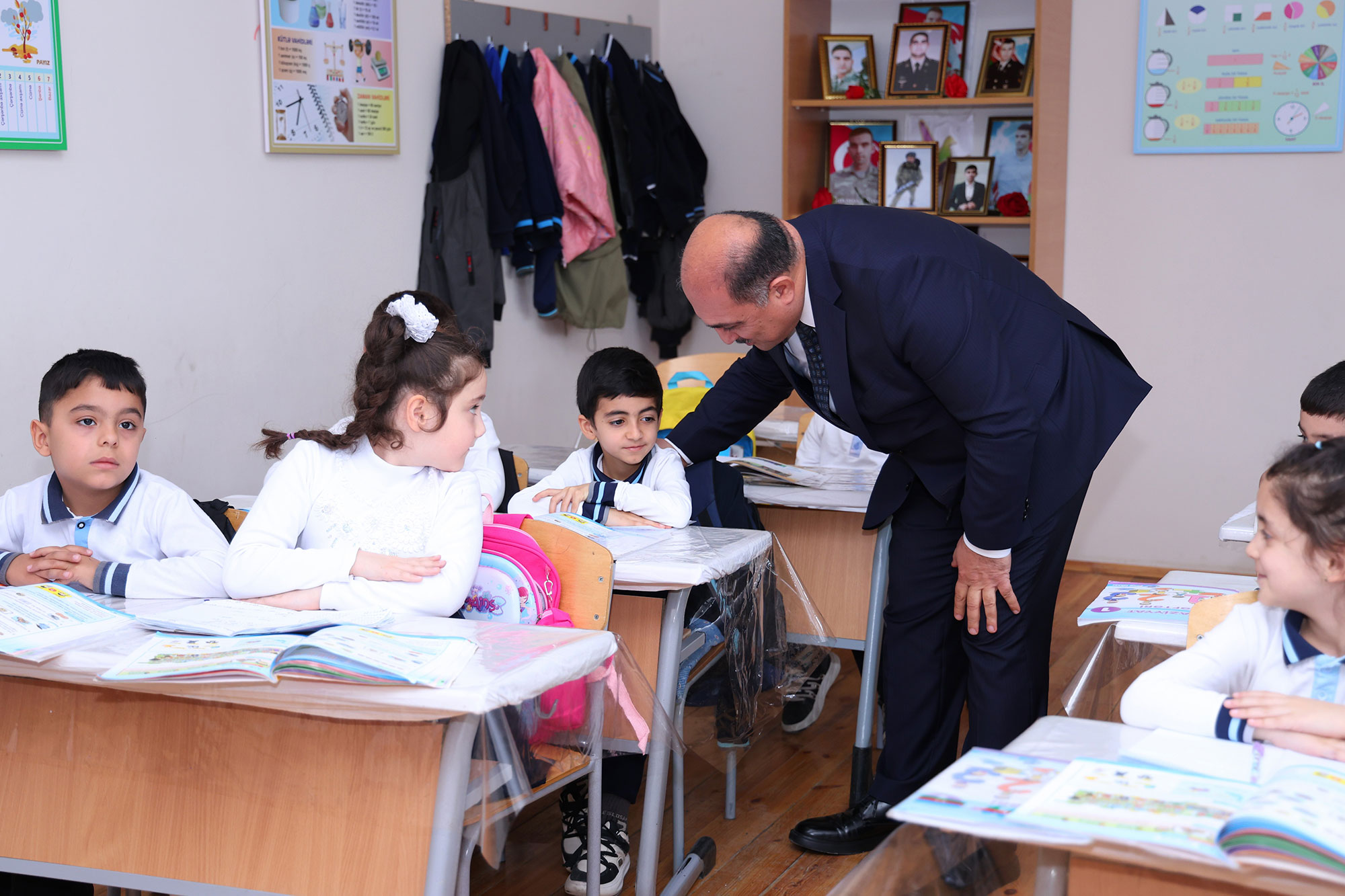 Nazir müavini İdris İsayev Kürdəmirdə olub