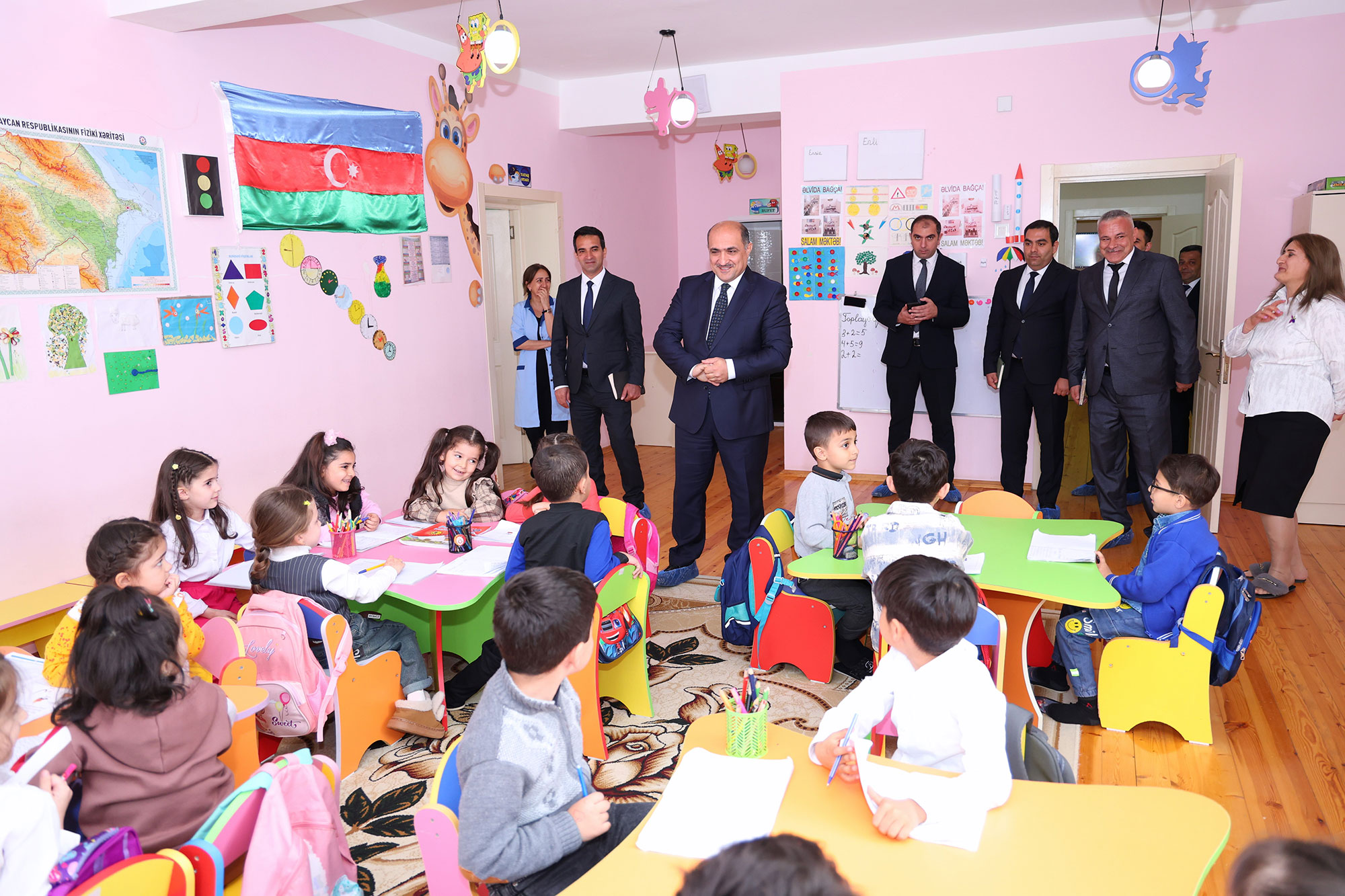 Nazir müavini İdris İsayev Kürdəmirdə olub