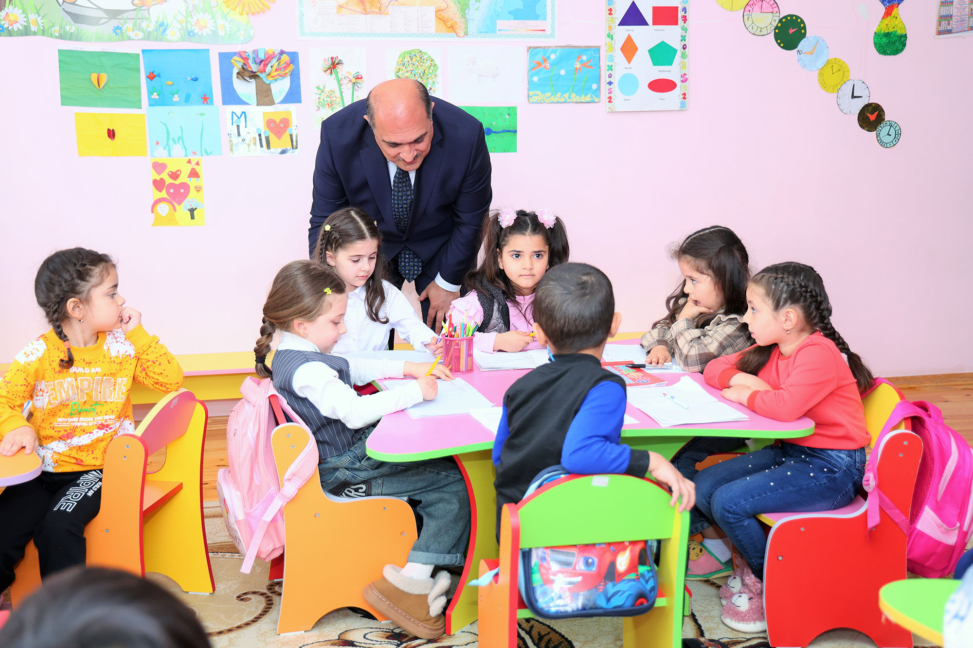 Nazir müavini İdris İsayev Kürdəmirdə olub