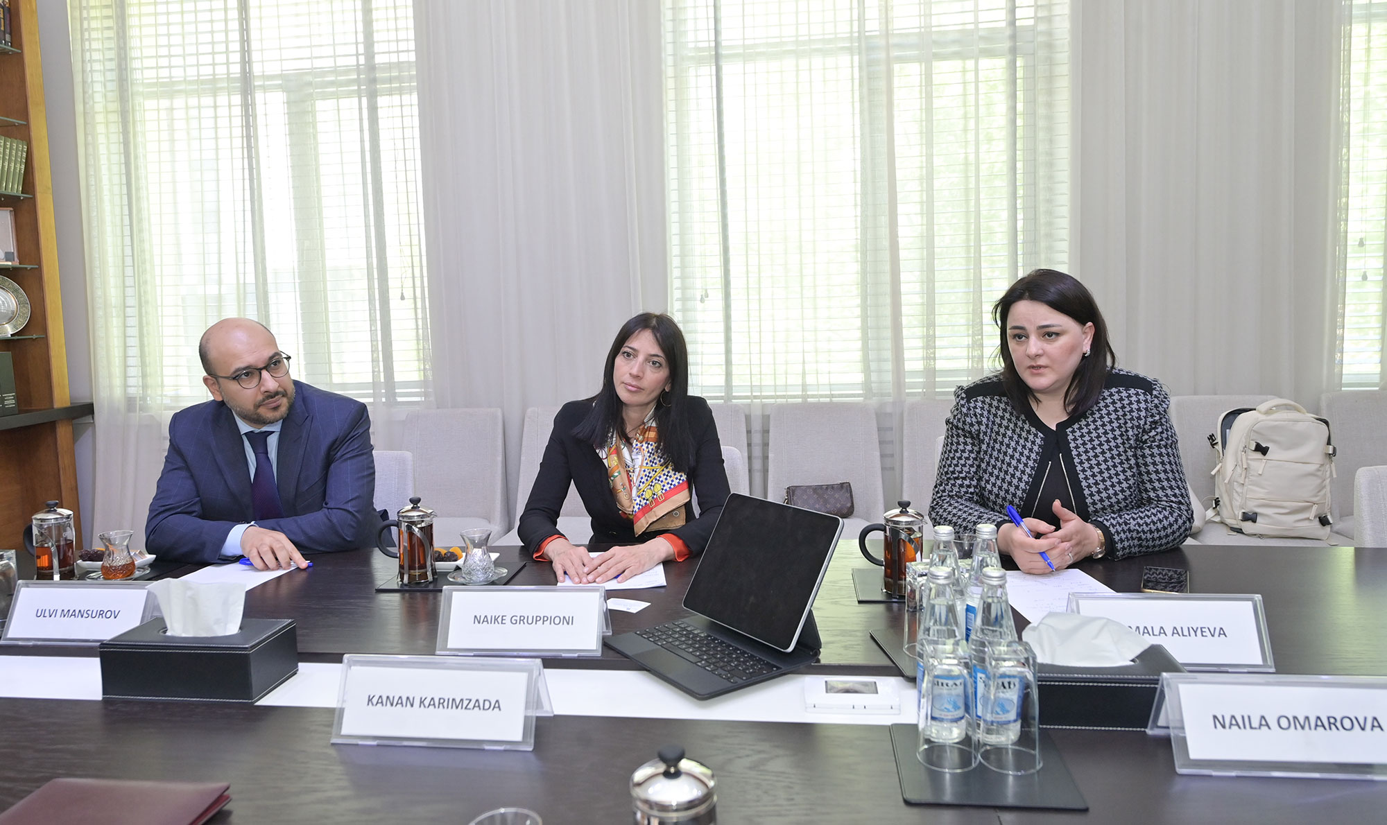 Nazir müavini İtaliya Deputatlar Palatasının üzvü ilə görüşüb