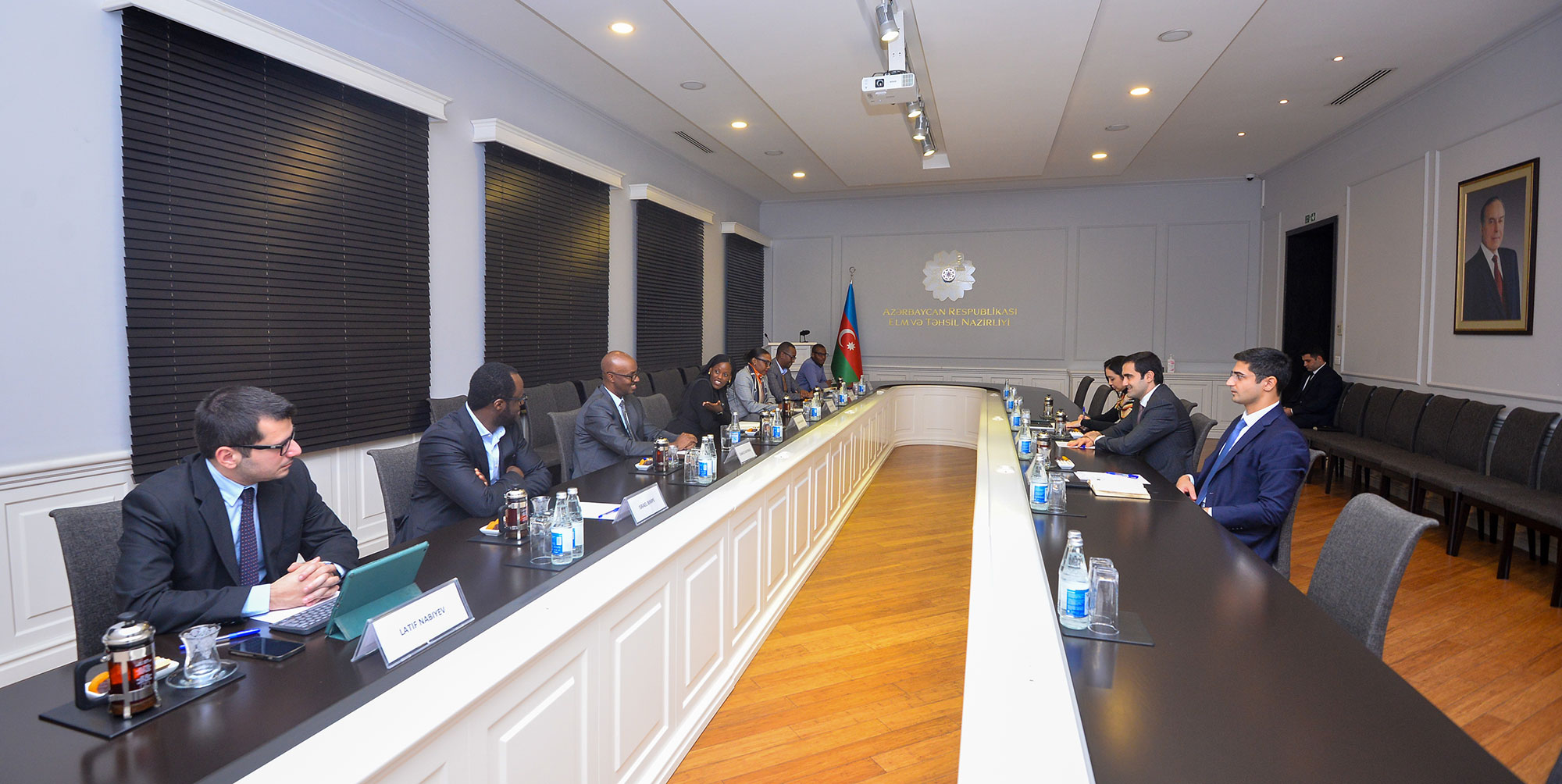 Nazir müavini Ruanda İnkişaf Şurasının Baş icraçı direktorunun müavini ilə görüşüb 