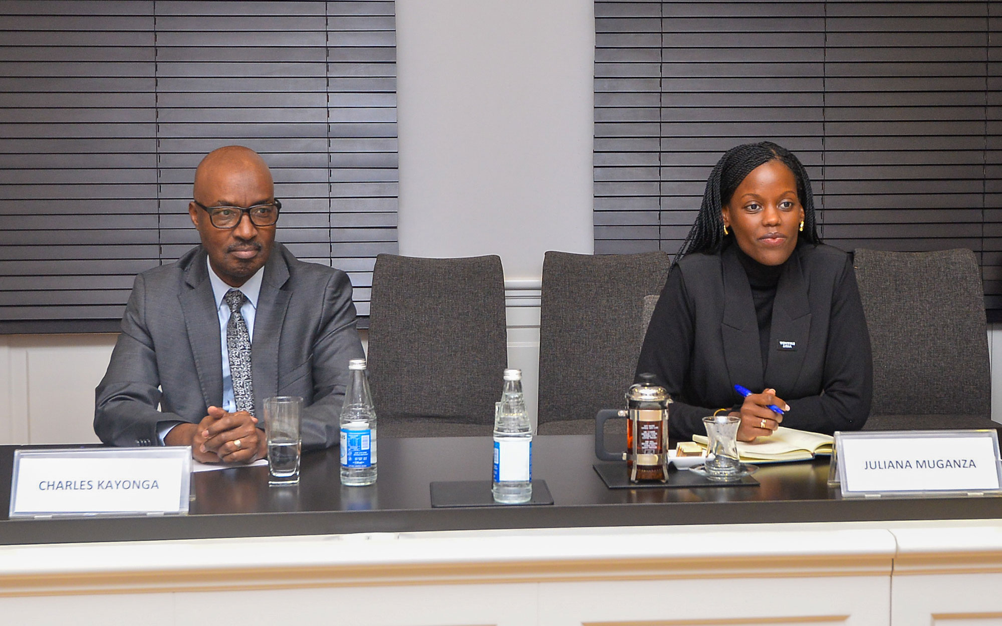 Nazir müavini Ruanda İnkişaf Şurasının Baş icraçı direktorunun müavini ilə görüşüb