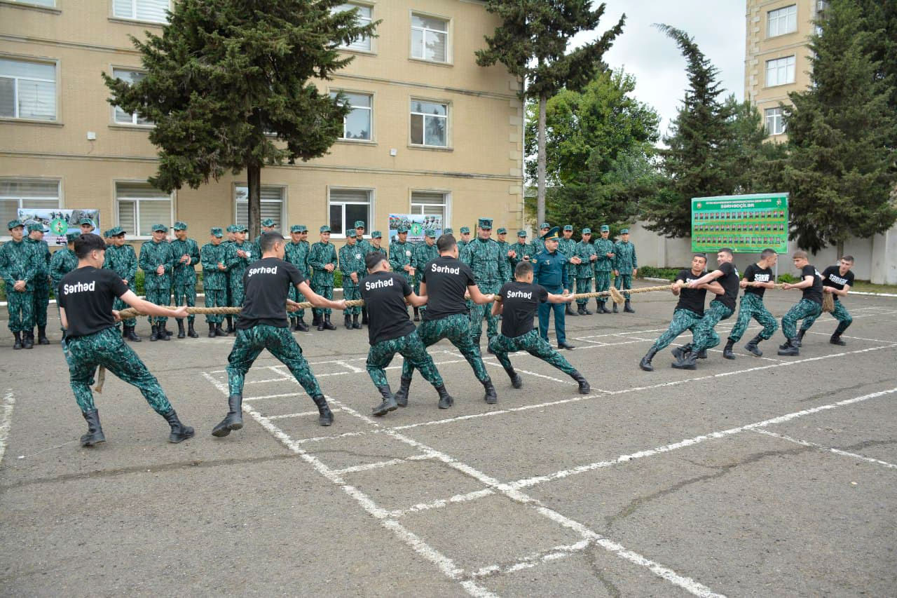 Nazir müavini “Sərhəd” hərbi-idman oyununun yekun tədbirində iştirak edib