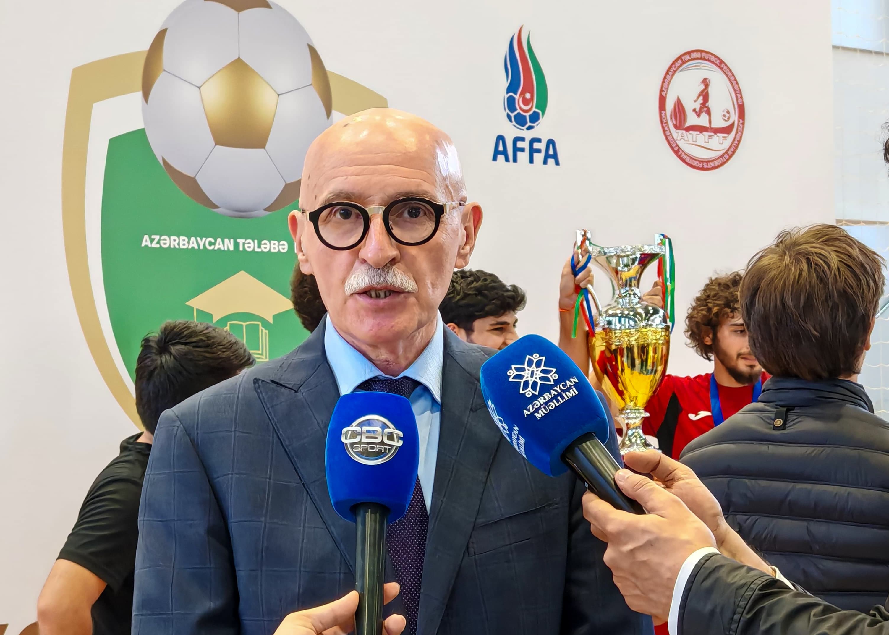 Nazir müavini: Sevindirici haldır ki, tələbələr arasında futbola maraq artır 