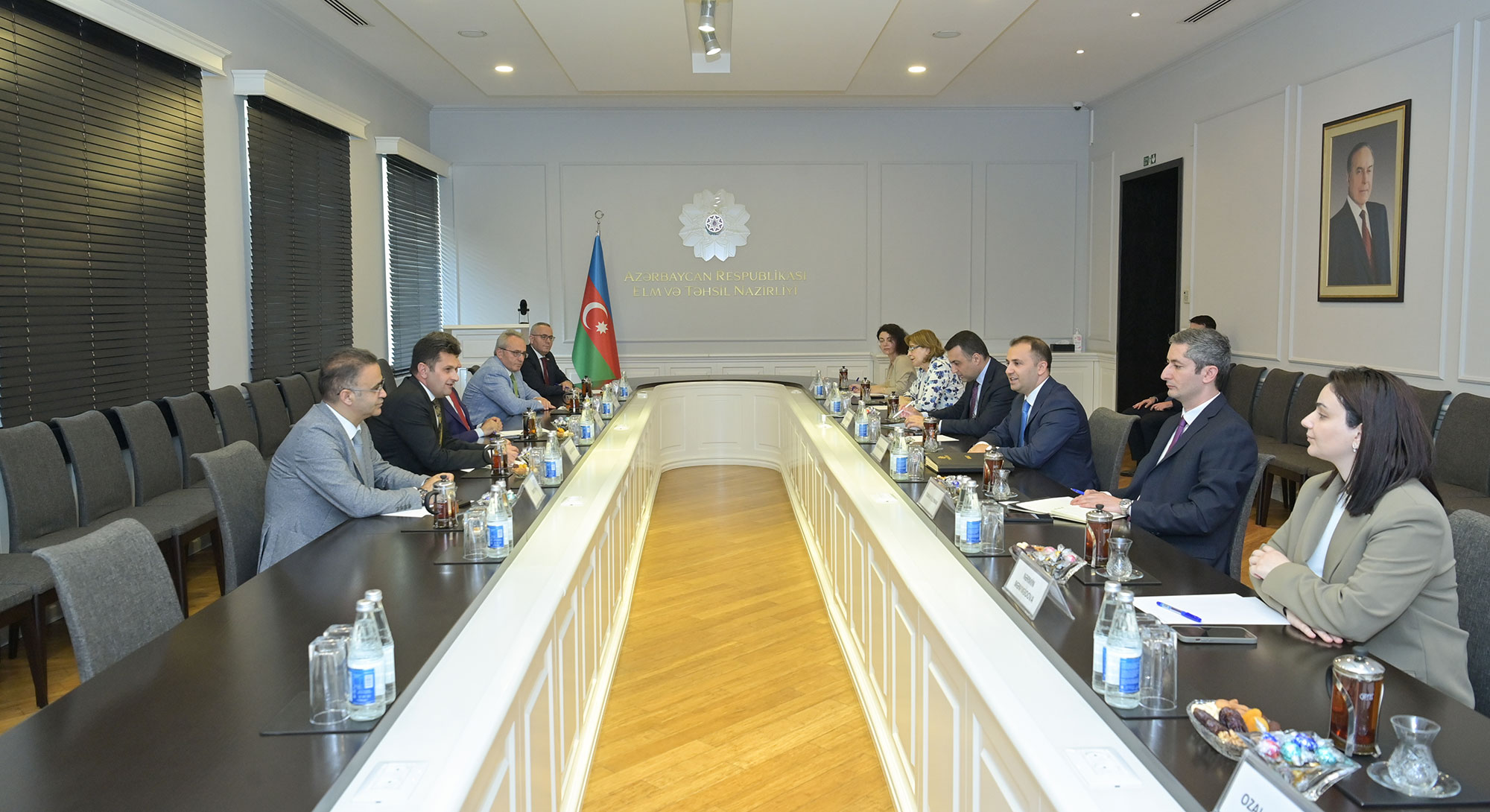 Nazir müavini Türkiyənin Milli Təhsil Nazirliyinin nümayəndə heyəti ilə görüşüb 