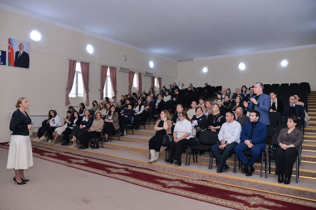 Nazirliyin təşkilatçılığı ilə “Narkomaniyaya qarşı mübarizə” mövzusunda təlim keçirilib