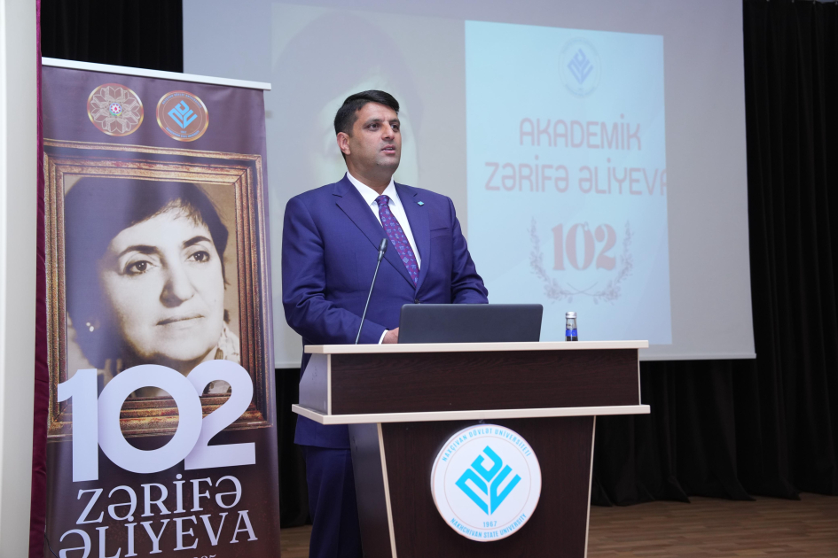 NDU-da akademik Zərifə Əliyevaya həsr olunan konfrans keçirilib