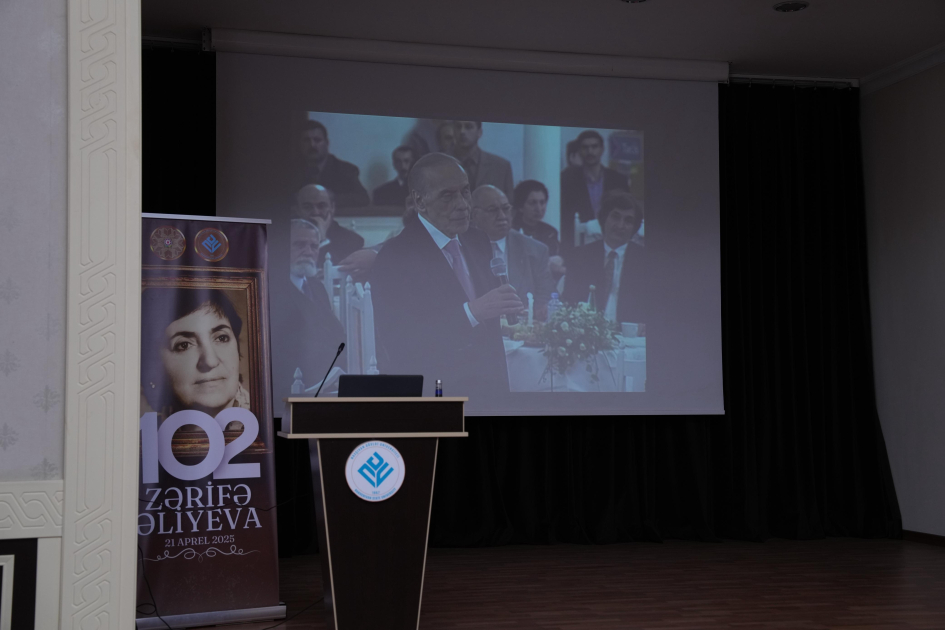 NDU-da akademik Zərifə Əliyevaya həsr olunan konfrans keçirilib