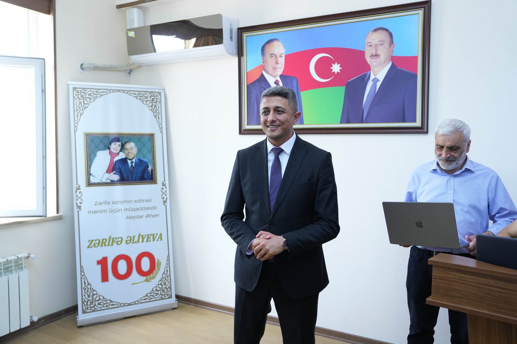 NDU-da “Beynəlxalq təlim aylığı” çərçivəsində professor Qərib Mürşüdov təlim keçib